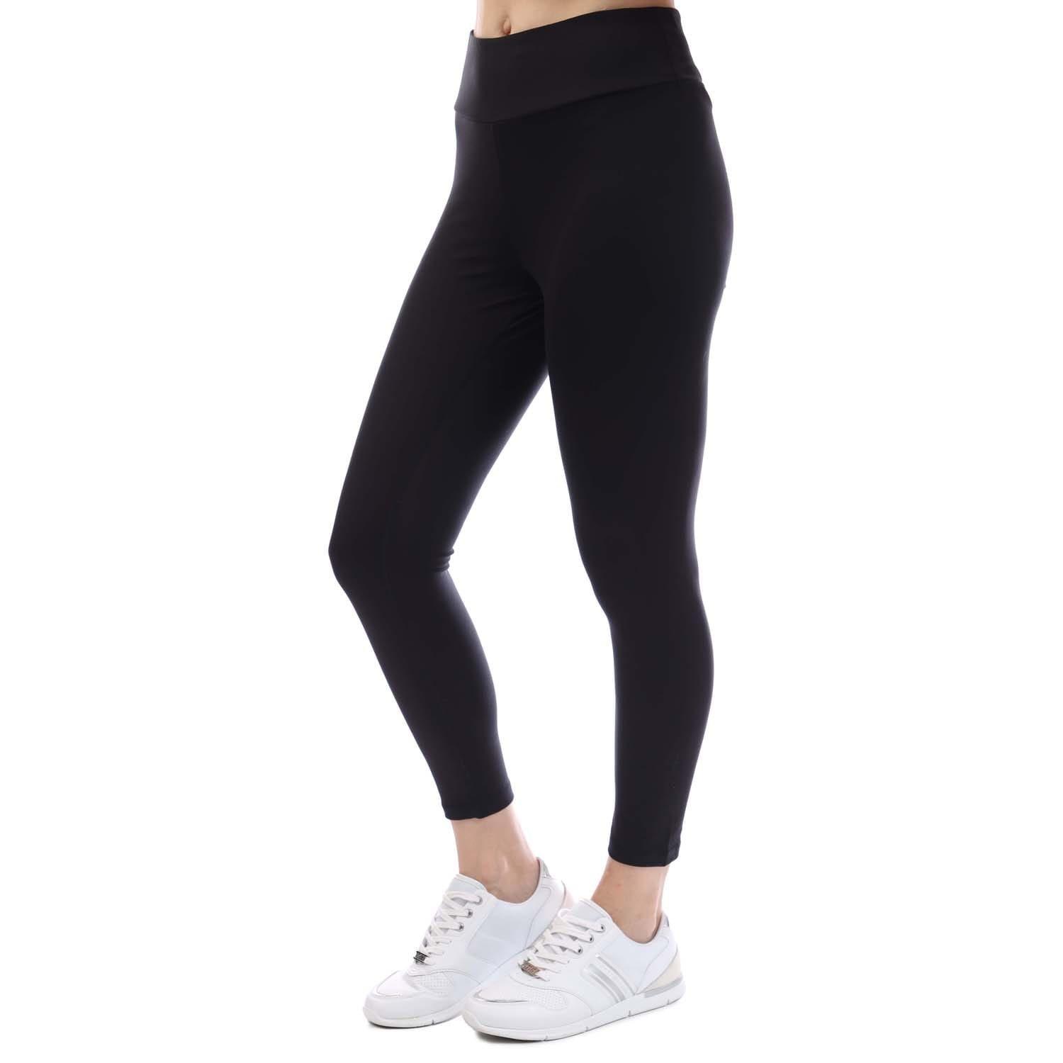 Black - DKNY - Balance High Waist 7/8 Leggings - 4