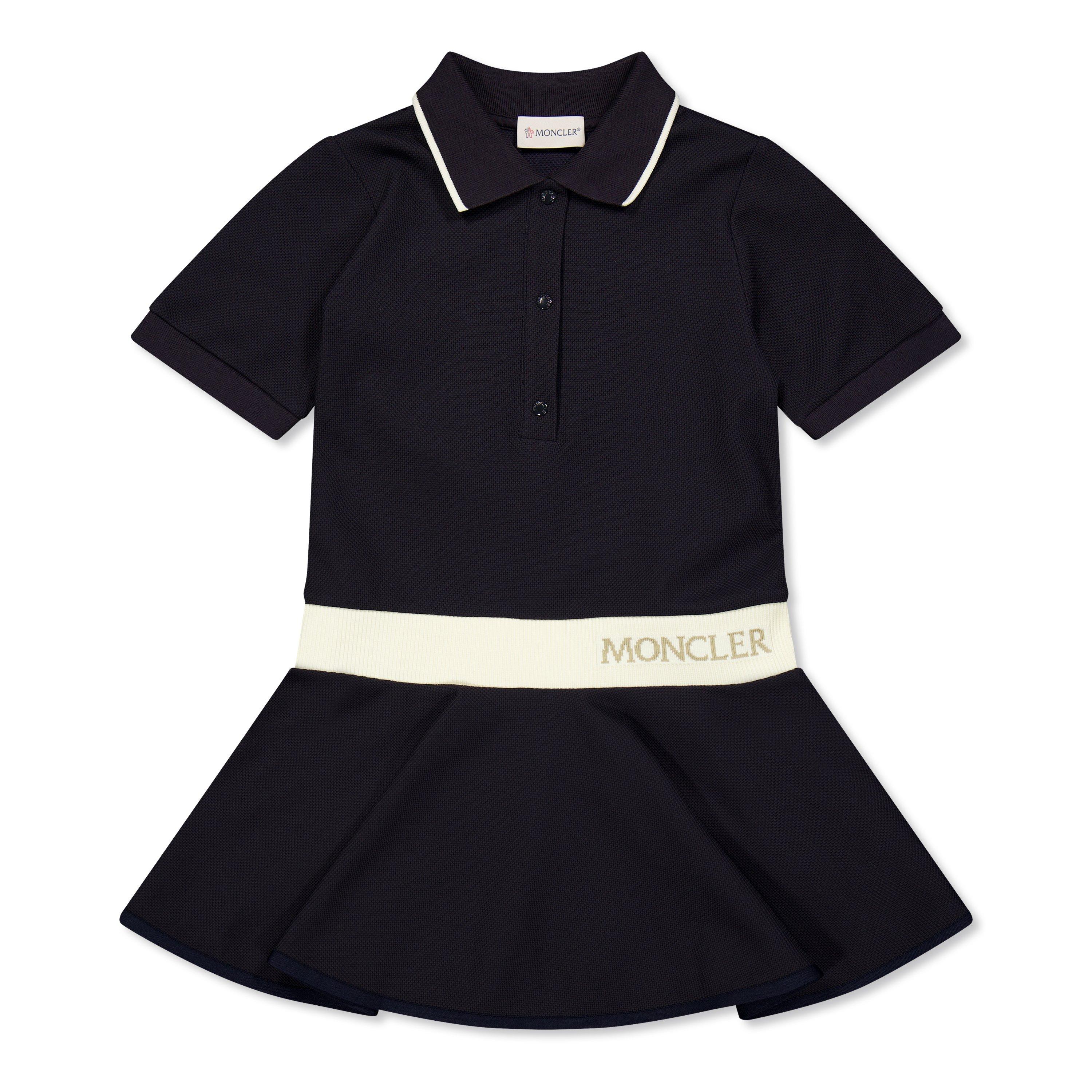 Moncler Kids' Logo Polo Dress