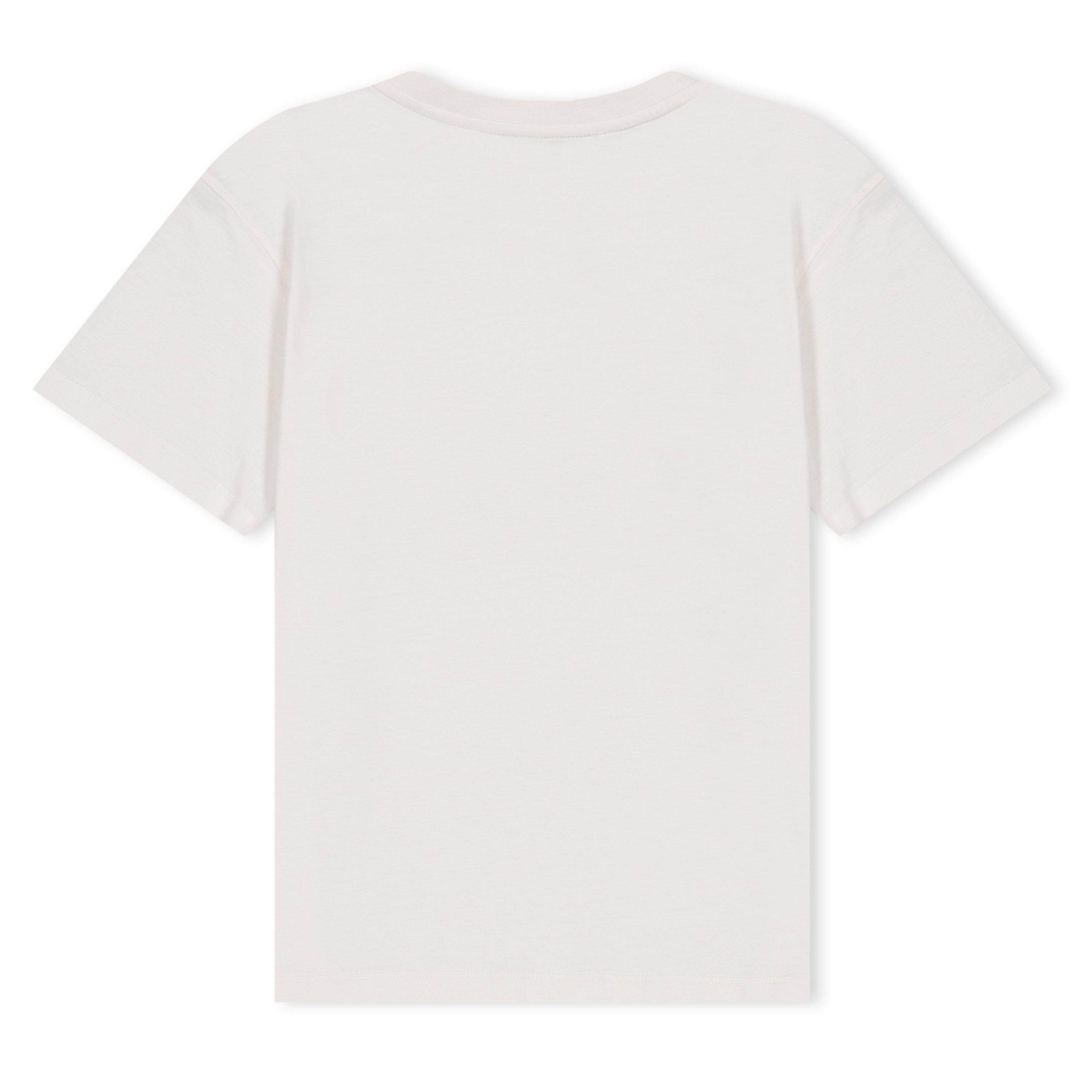 White - Philosophy di Lorenzo Serafini - Kids' Logo Print Regular Fit T-Shirt - 2
