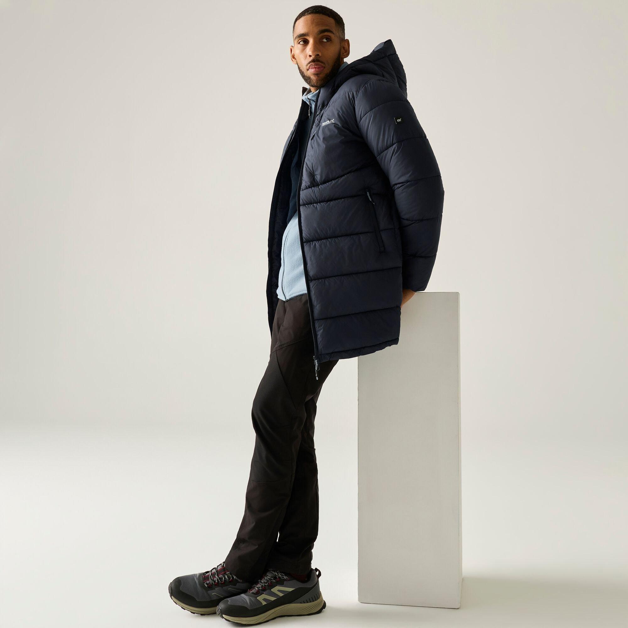 Navy(Dusky Blue - Regatta - Mens Browen Insulated Jacket - 3