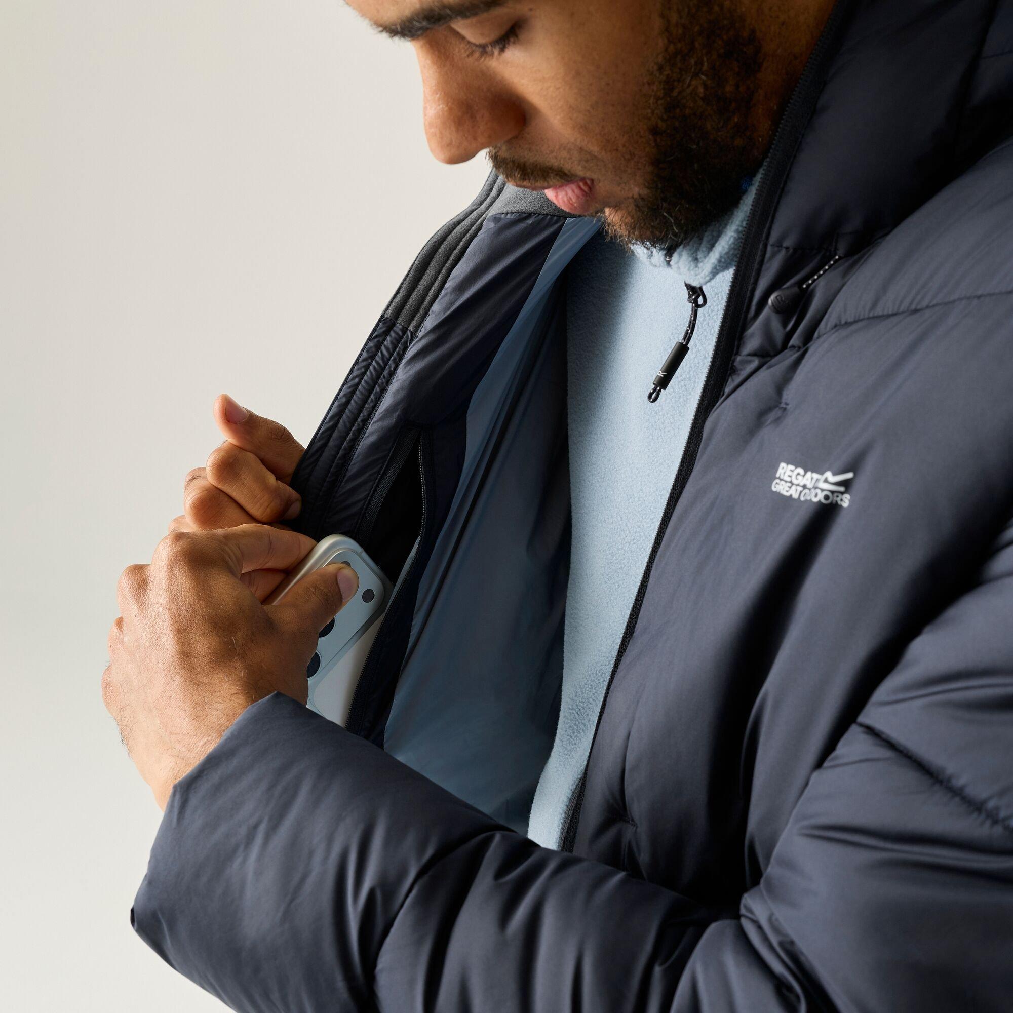 Navy(Dusky Blue - Regatta - Mens Browen Insulated Jacket - 7