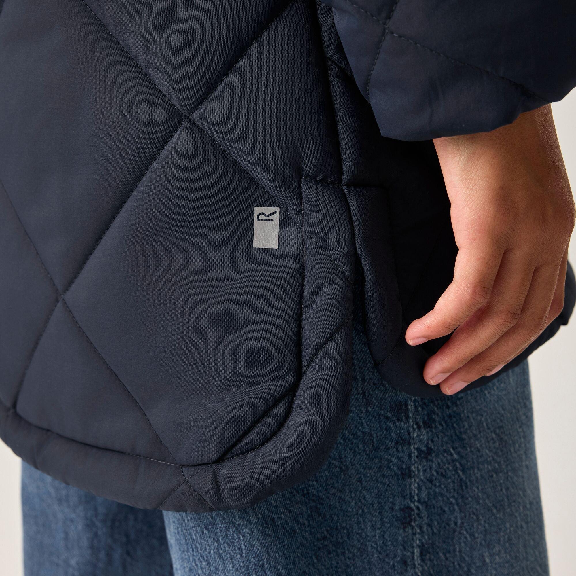 Navy - Regatta - Kids Elryse Water Resistant Jacket - 7