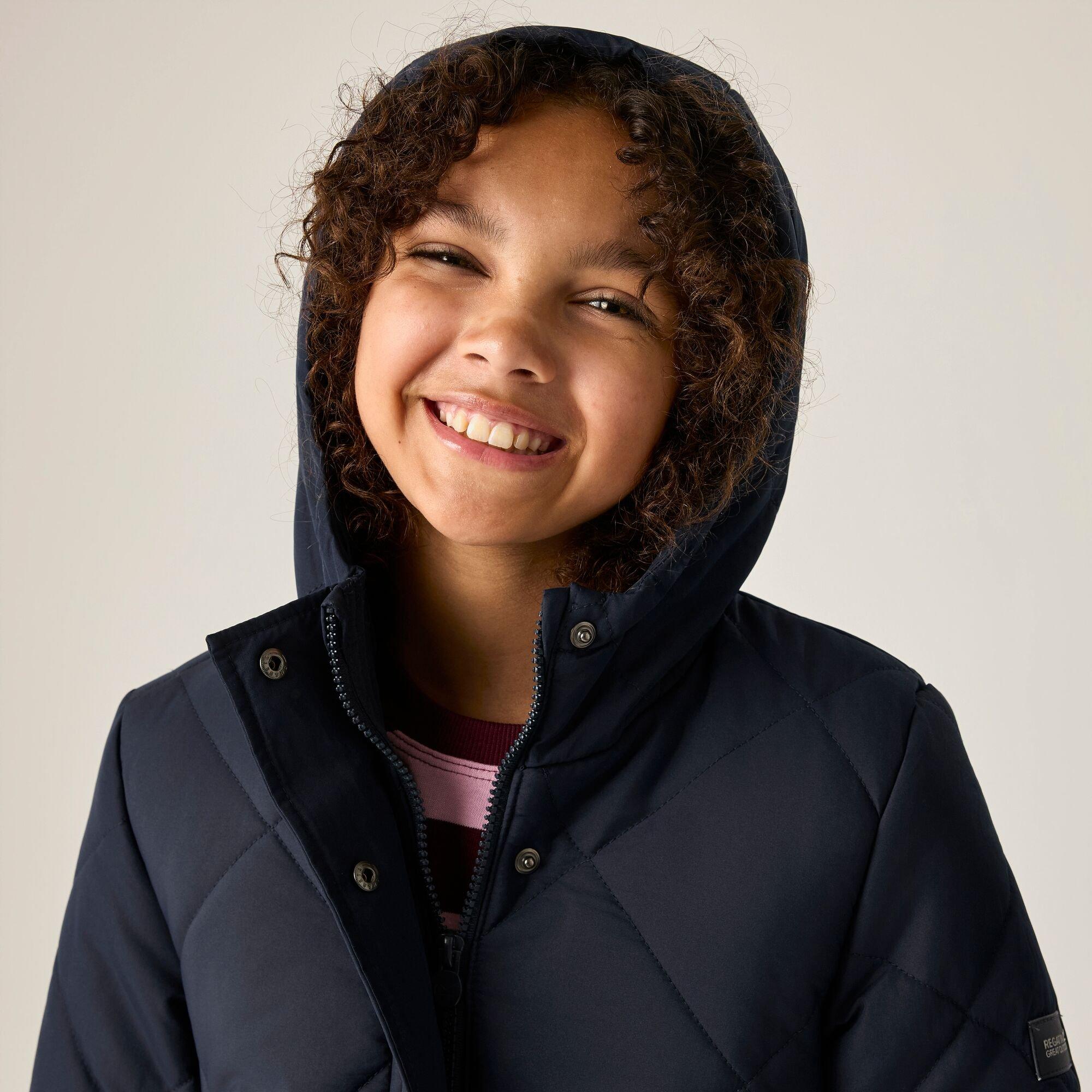Navy - Regatta - Kids Elryse Water Resistant Jacket - 8