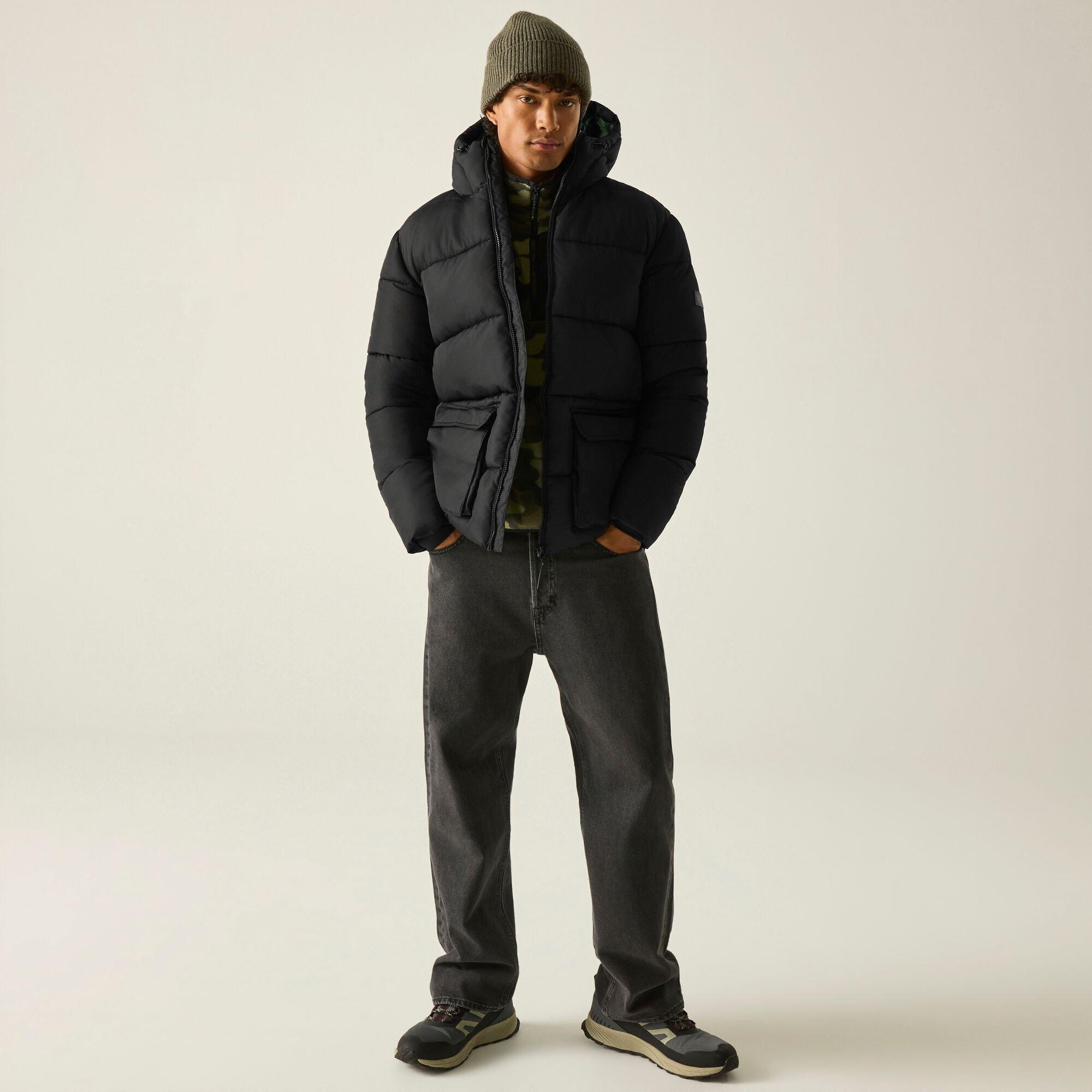 Black(Pineneedl - Regatta - Mens Marek Short Insulated Jacket - 2