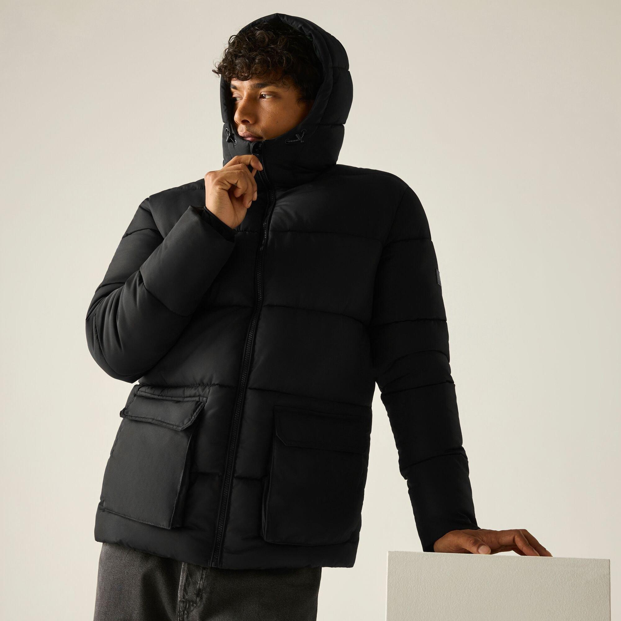 Black(Pineneedl - Regatta - Mens Marek Short Insulated Jacket - 5