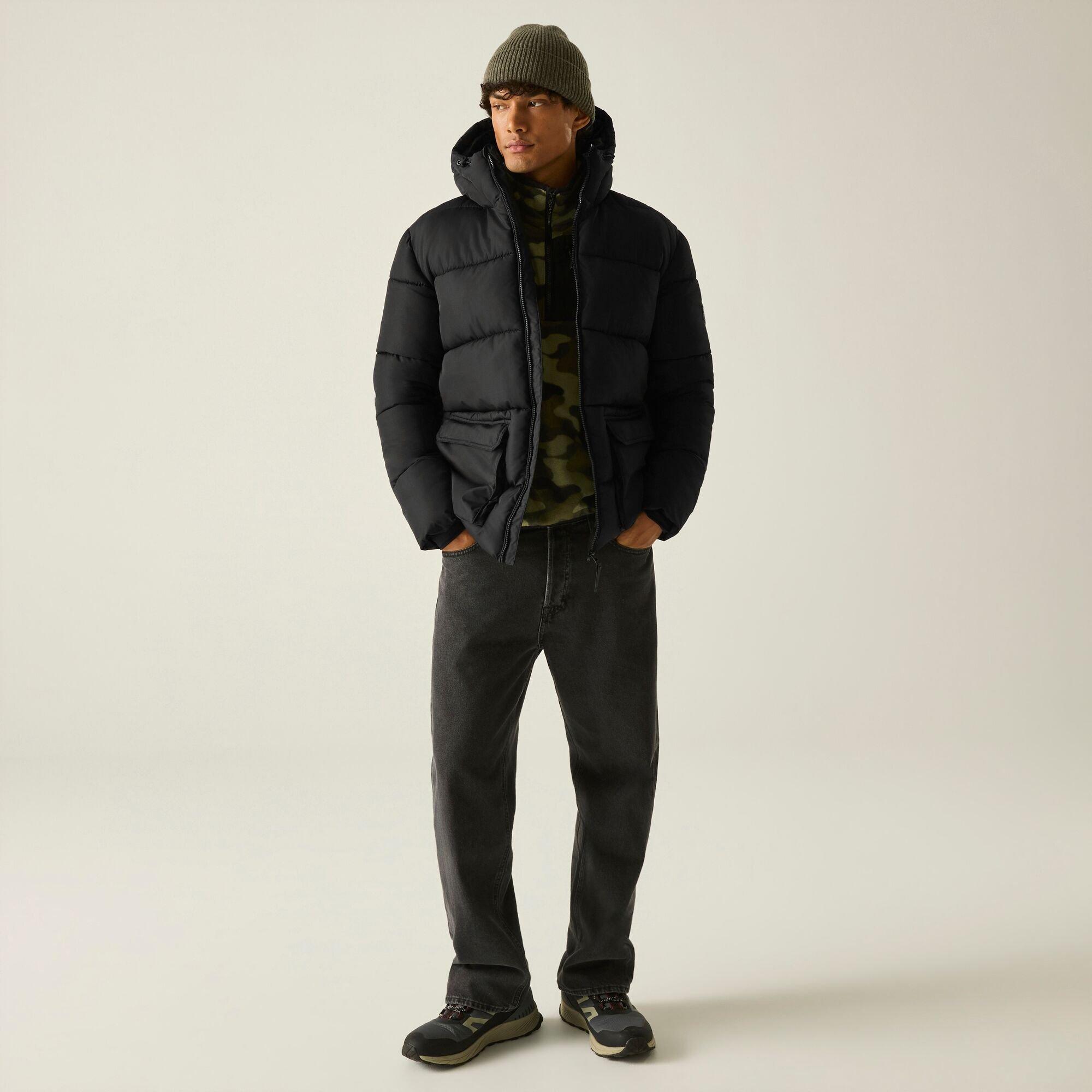 Black(Pineneedl - Regatta - Mens Marek Short Insulated Jacket - 6