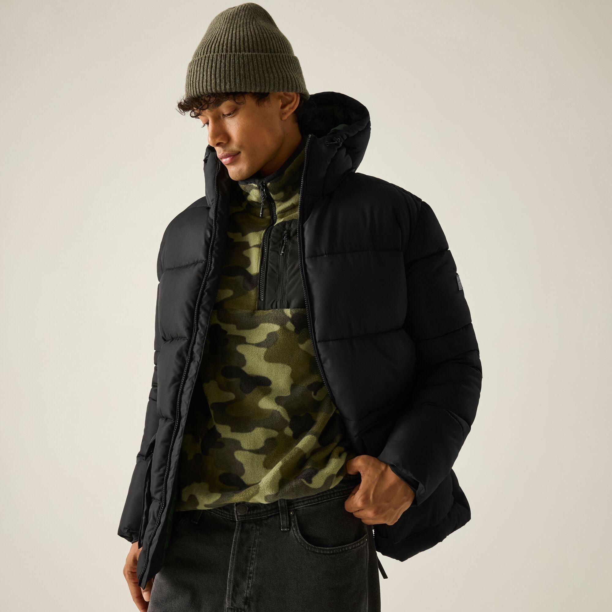 Black(Pineneedl - Regatta - Mens Marek Short Insulated Jacket - 8