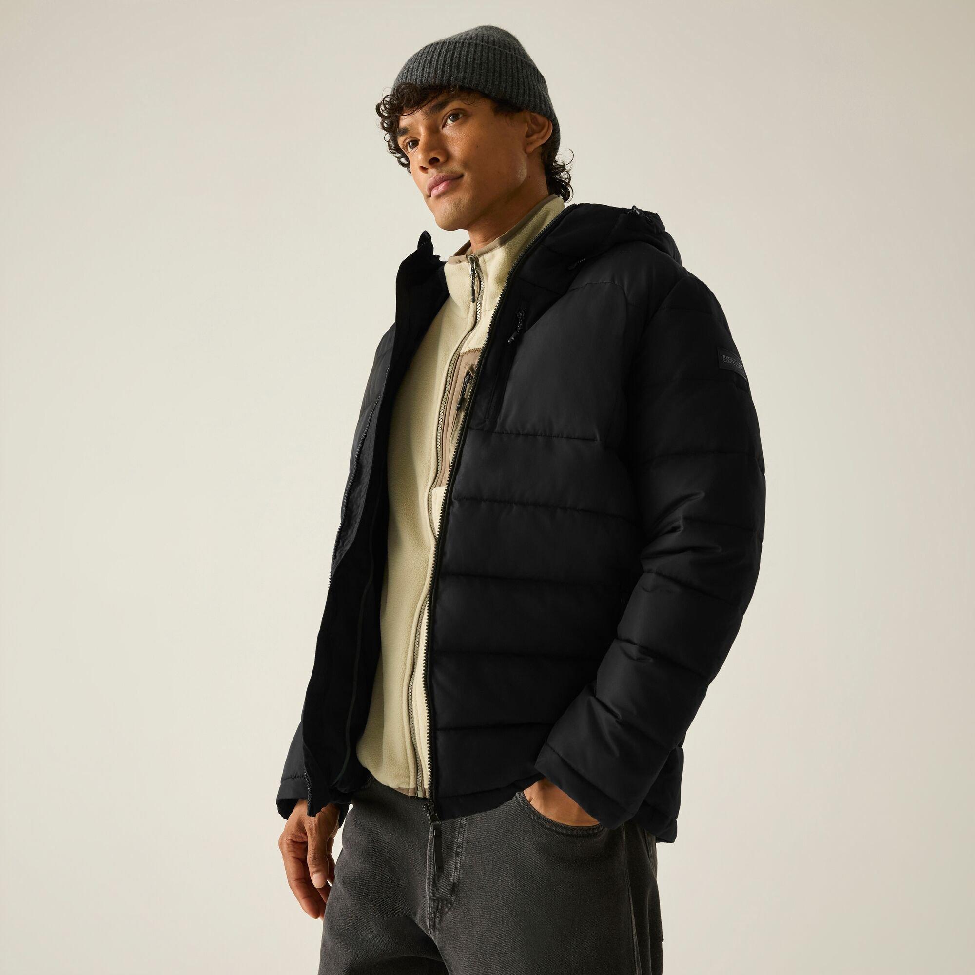 Black(Iron) - Regatta - Mens Frankie Padded Jacket - 1