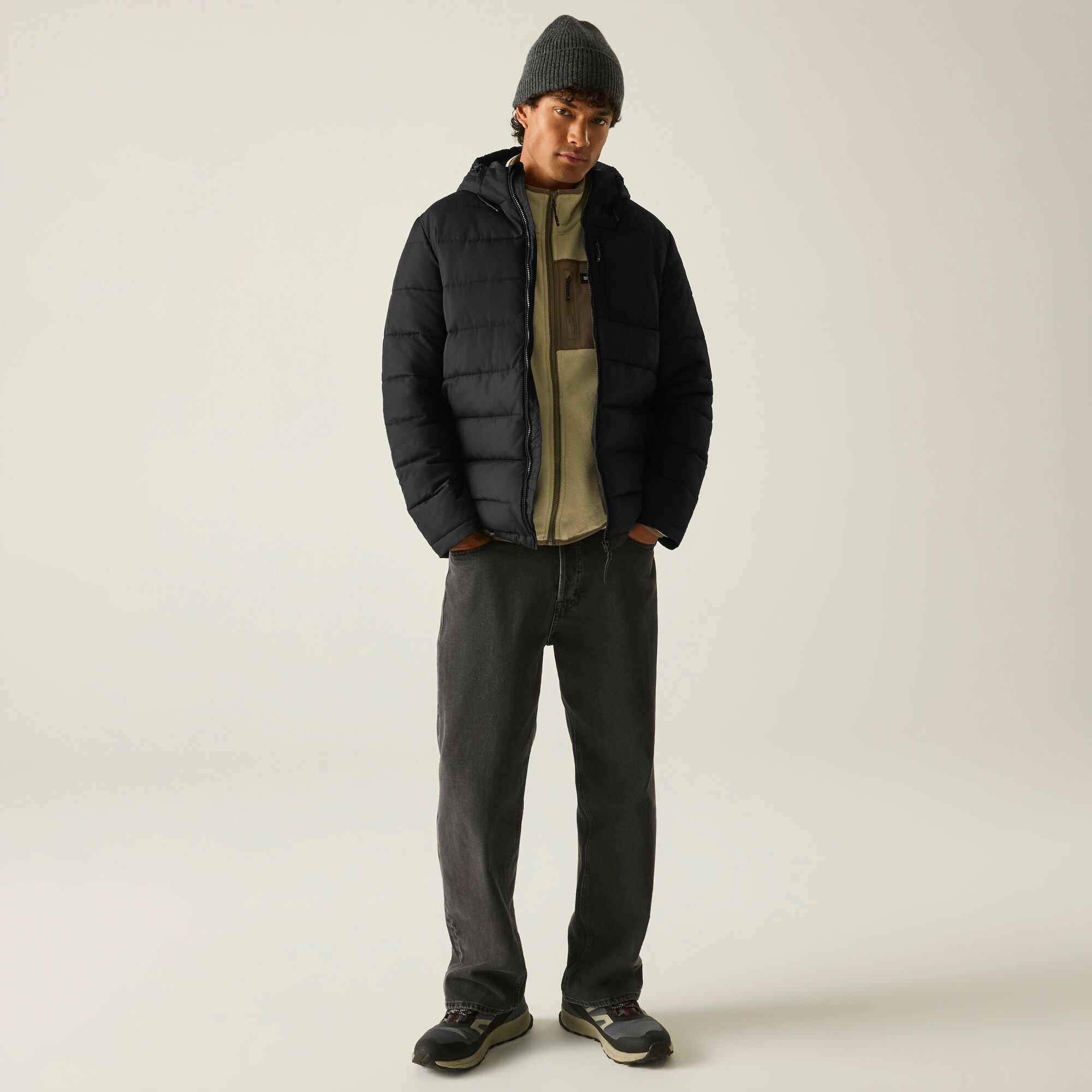 Black(Iron) - Regatta - Mens Frankie Padded Jacket - 2