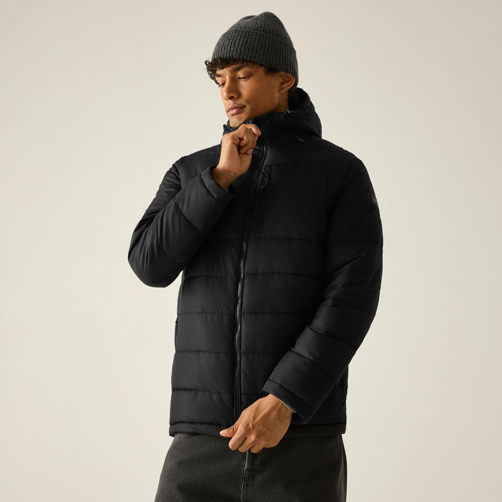 Black(Iron) - Regatta - Mens Frankie Padded Jacket - 4