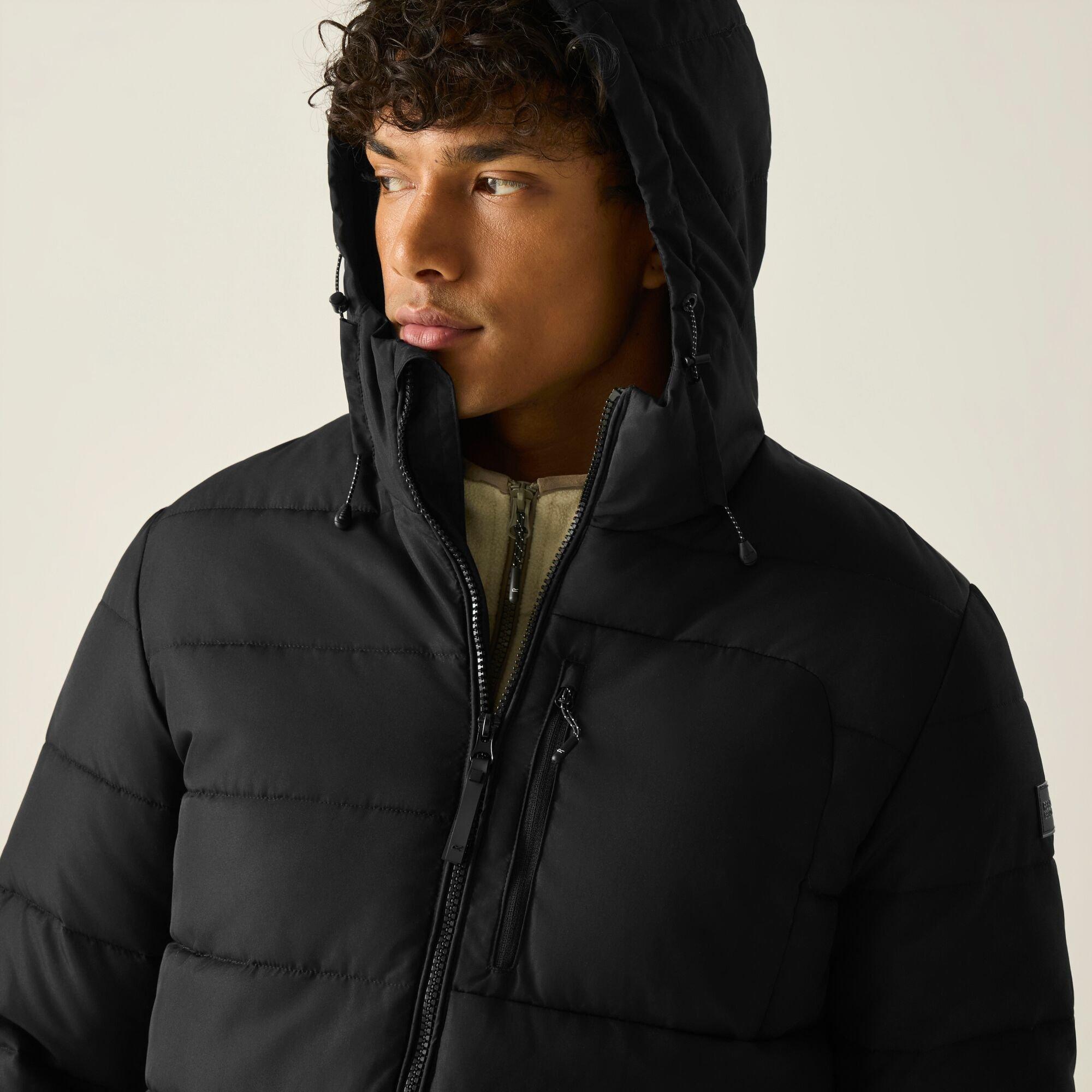 Black(Iron) - Regatta - Mens Frankie Padded Jacket - 5
