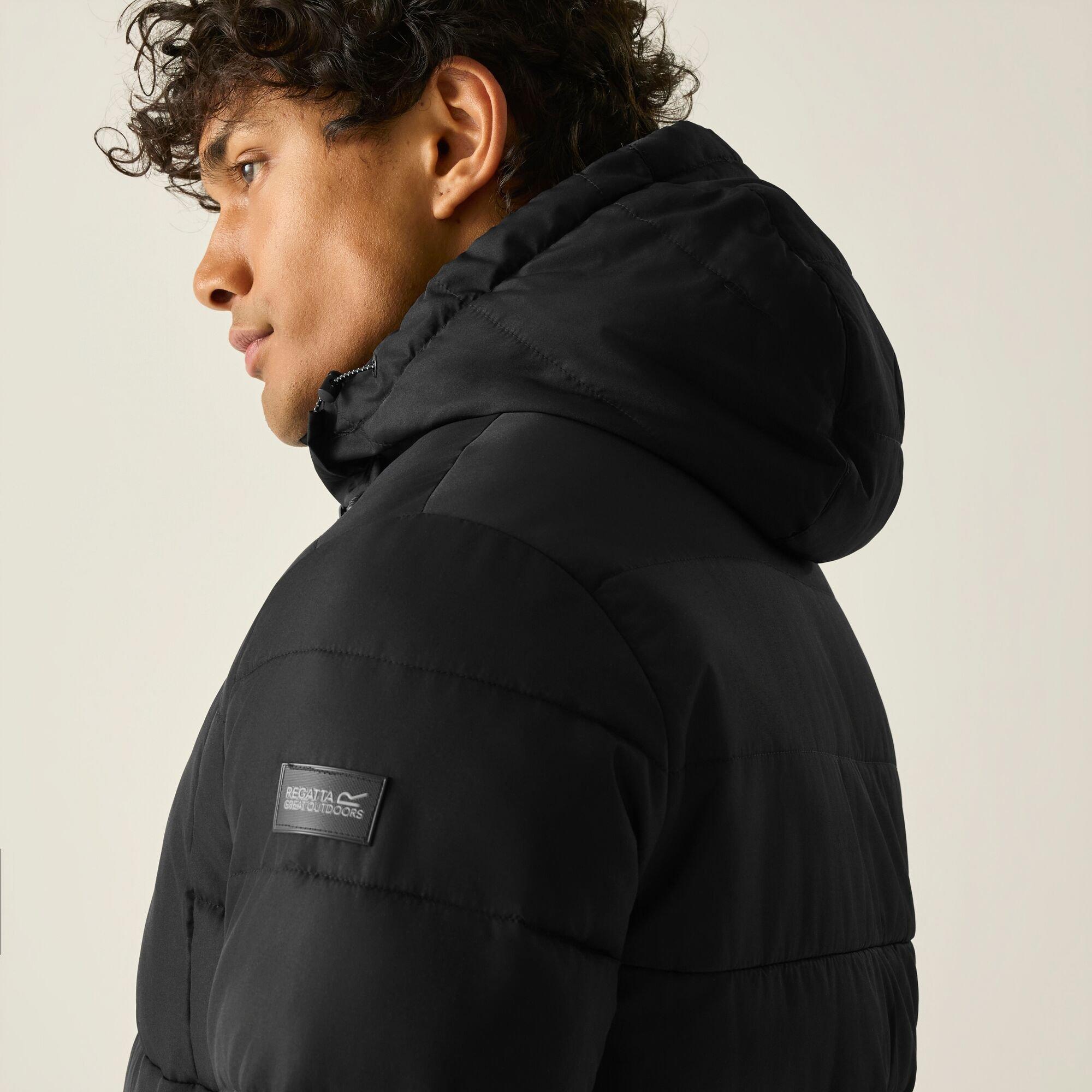 Black(Iron) - Regatta - Mens Frankie Padded Jacket - 9