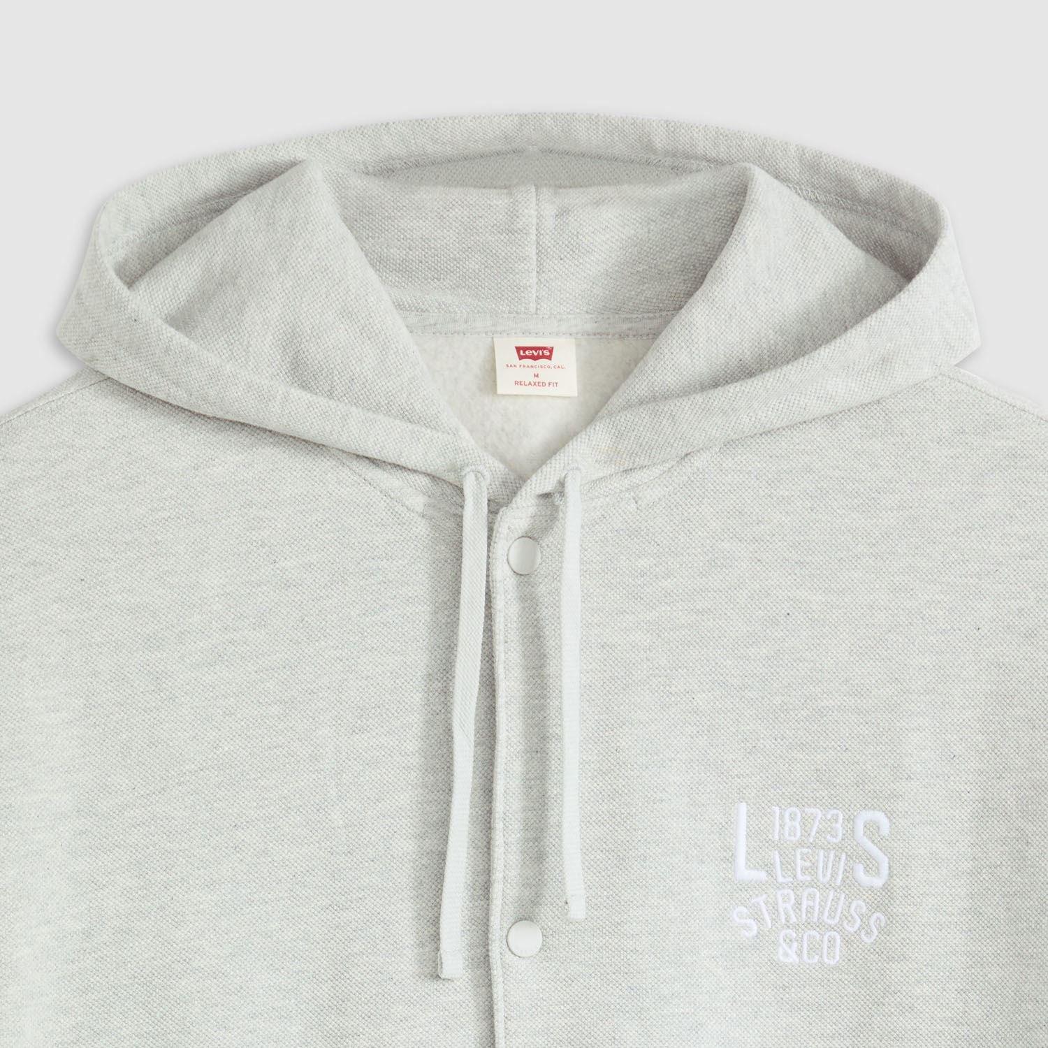 Grey - Levis - Alder Bomber Sweatshirt - 4