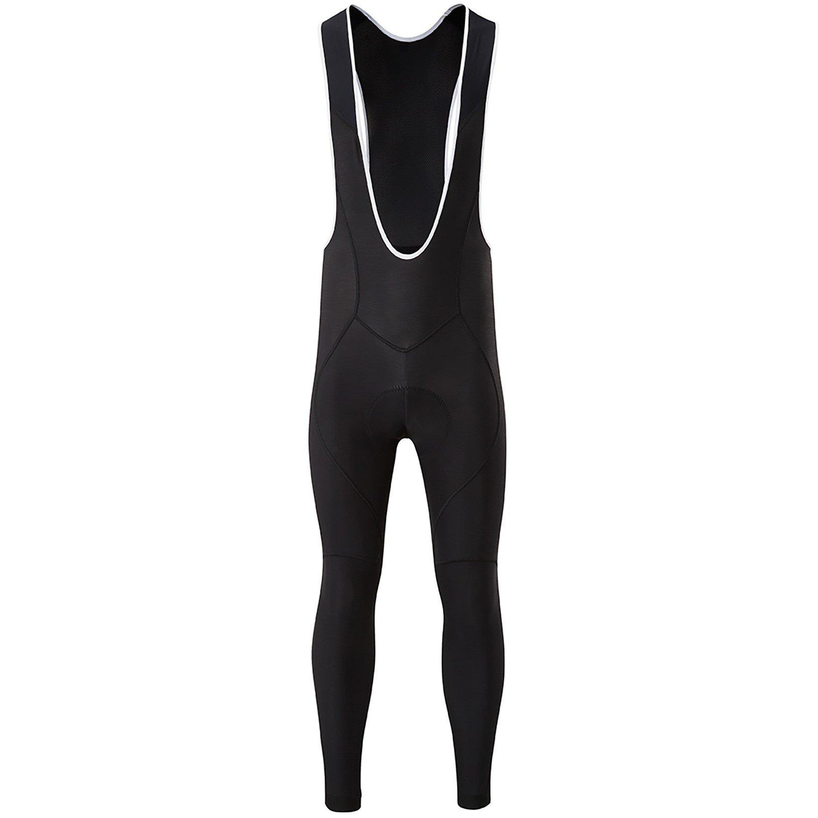 Black - Chapeau - Mens Tempo II Thermal Bibtights,  Black - 2