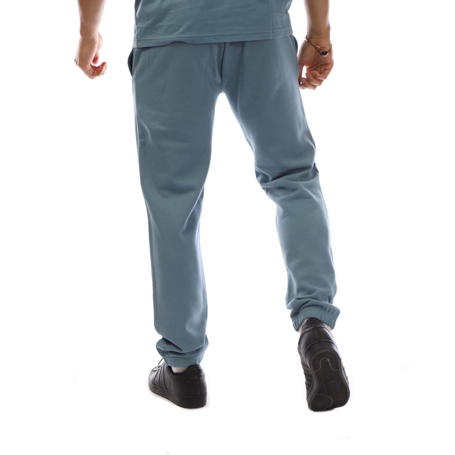 Blue - Fred Perry - Loopback Sweatpants - 2