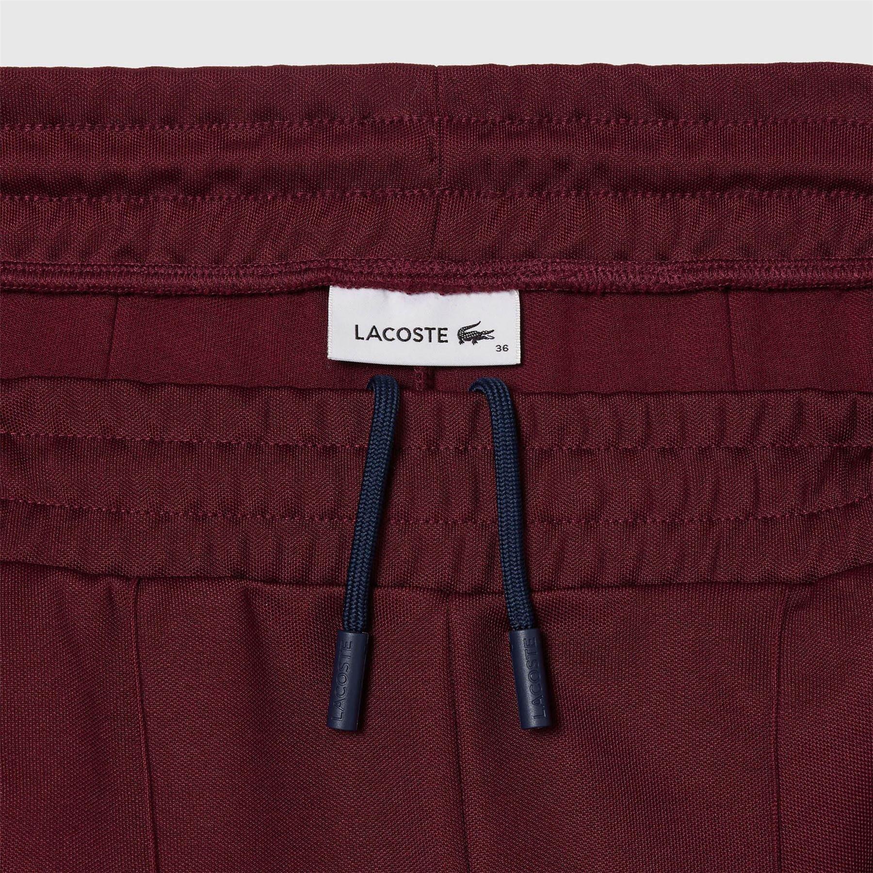 Red - Lacoste - Open Hem Woven Joggers - 6