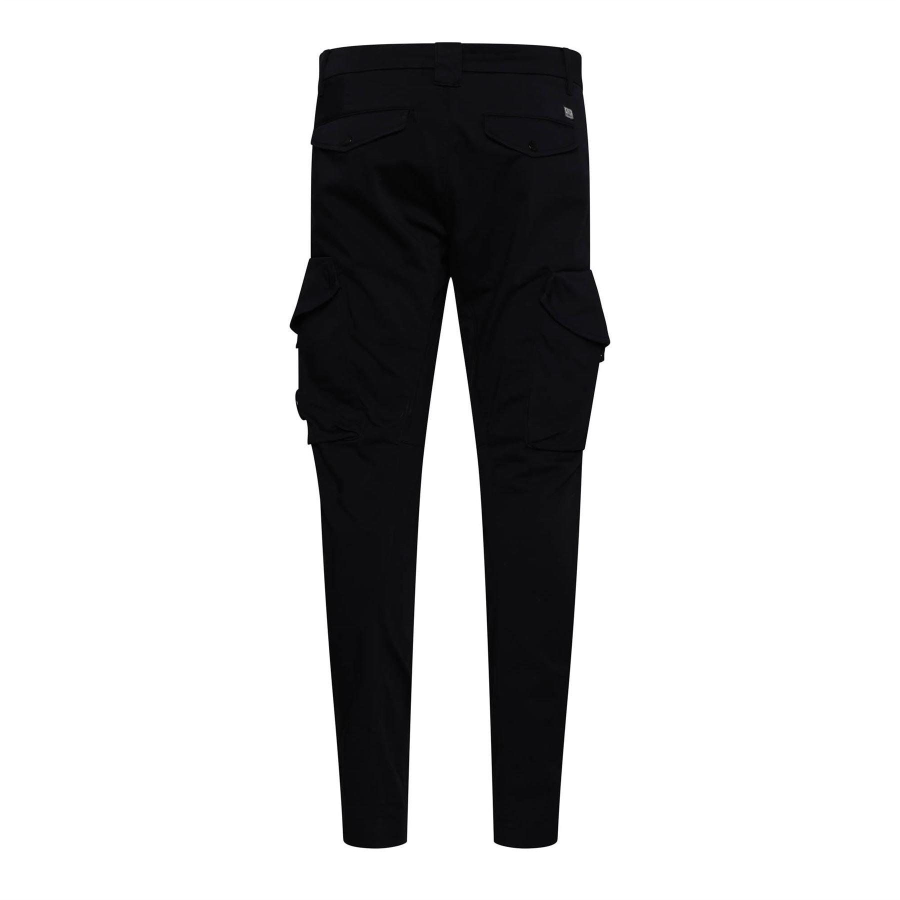 Navy - CP Company - Sateen Stretch Cargo Lens Pants - 2