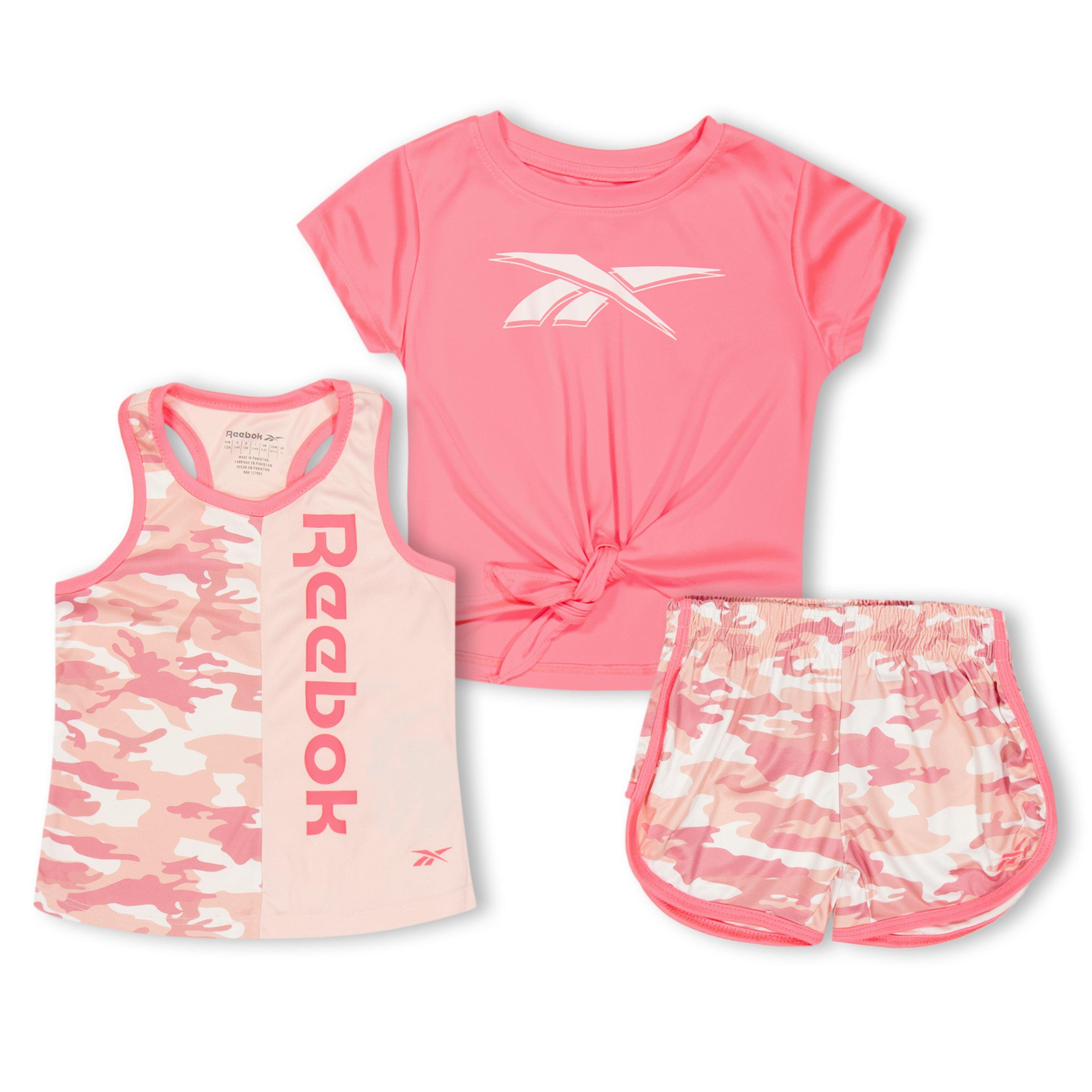 Neonski zalazak sunca - Reebok - Reebok Short 3Pc Set Jn99 - 1