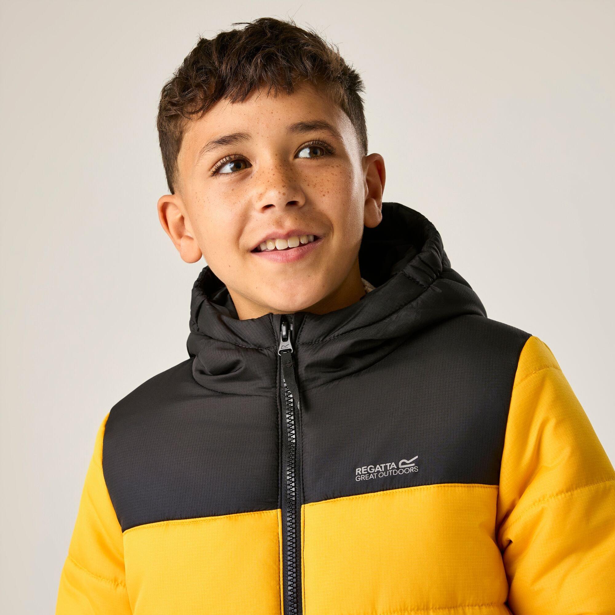 Black/Mustard - Regatta - Kids Lofthouse Insulated Jacket - 9