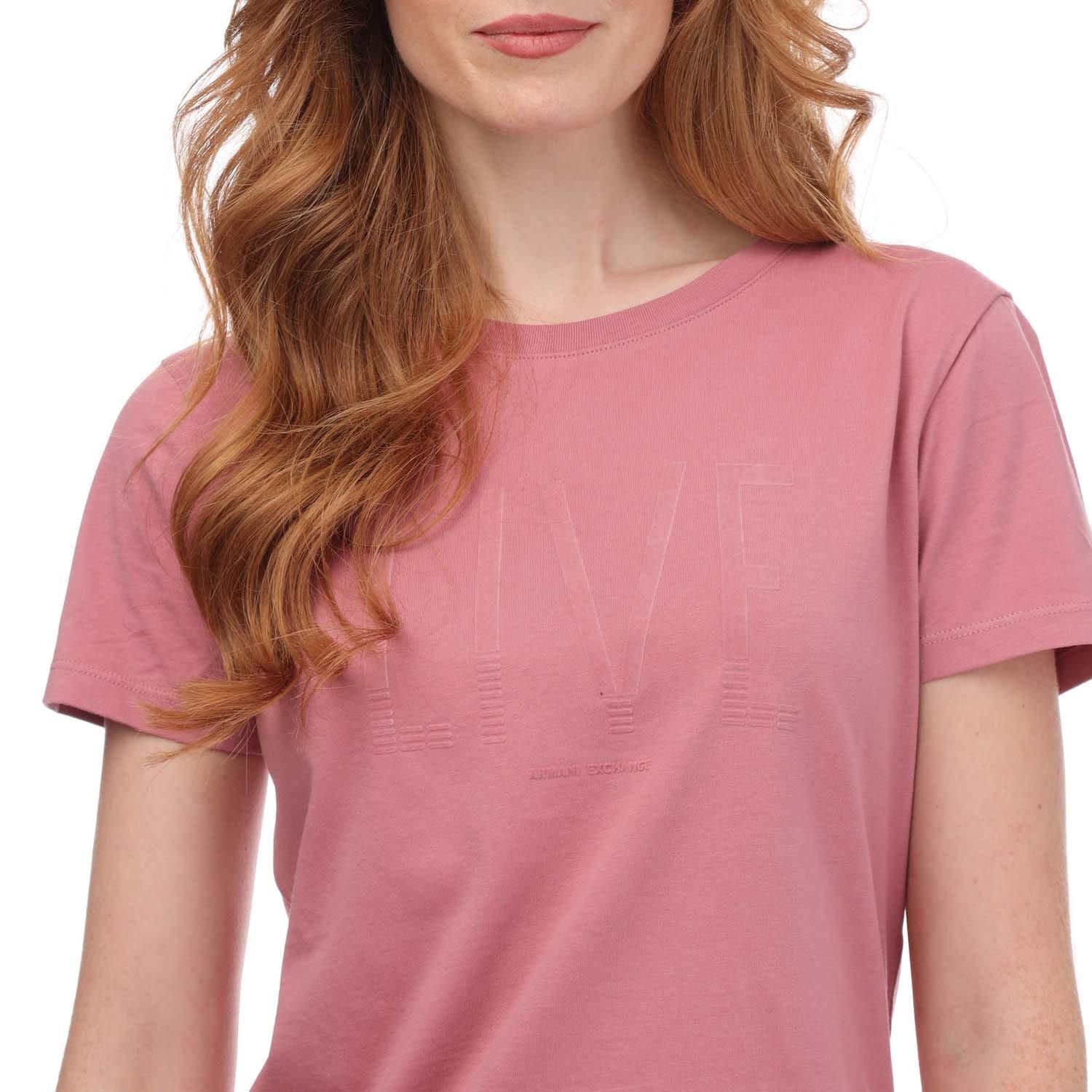 Rose - Armani - Crewneck T-Shirt - 3