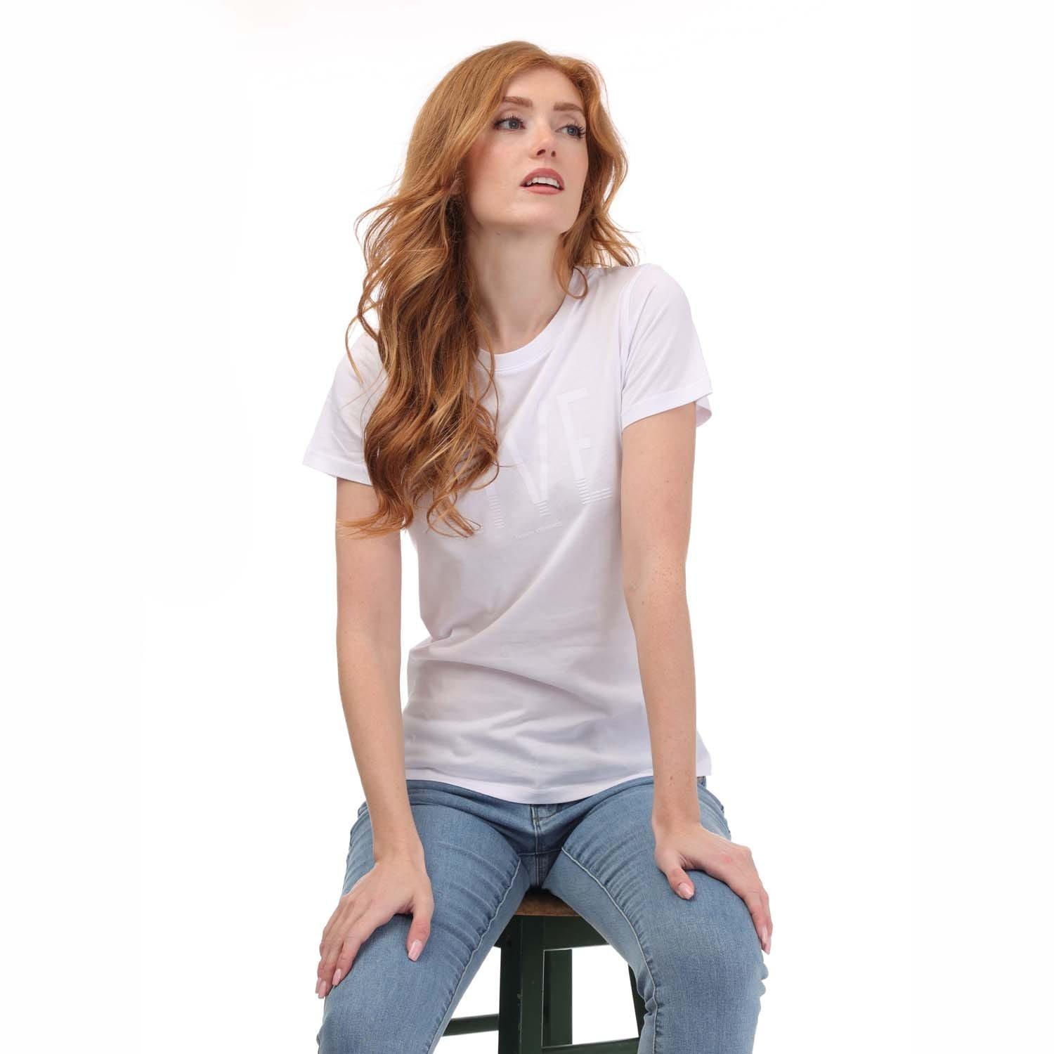 White - Armani - Crewneck T-Shirt - 3