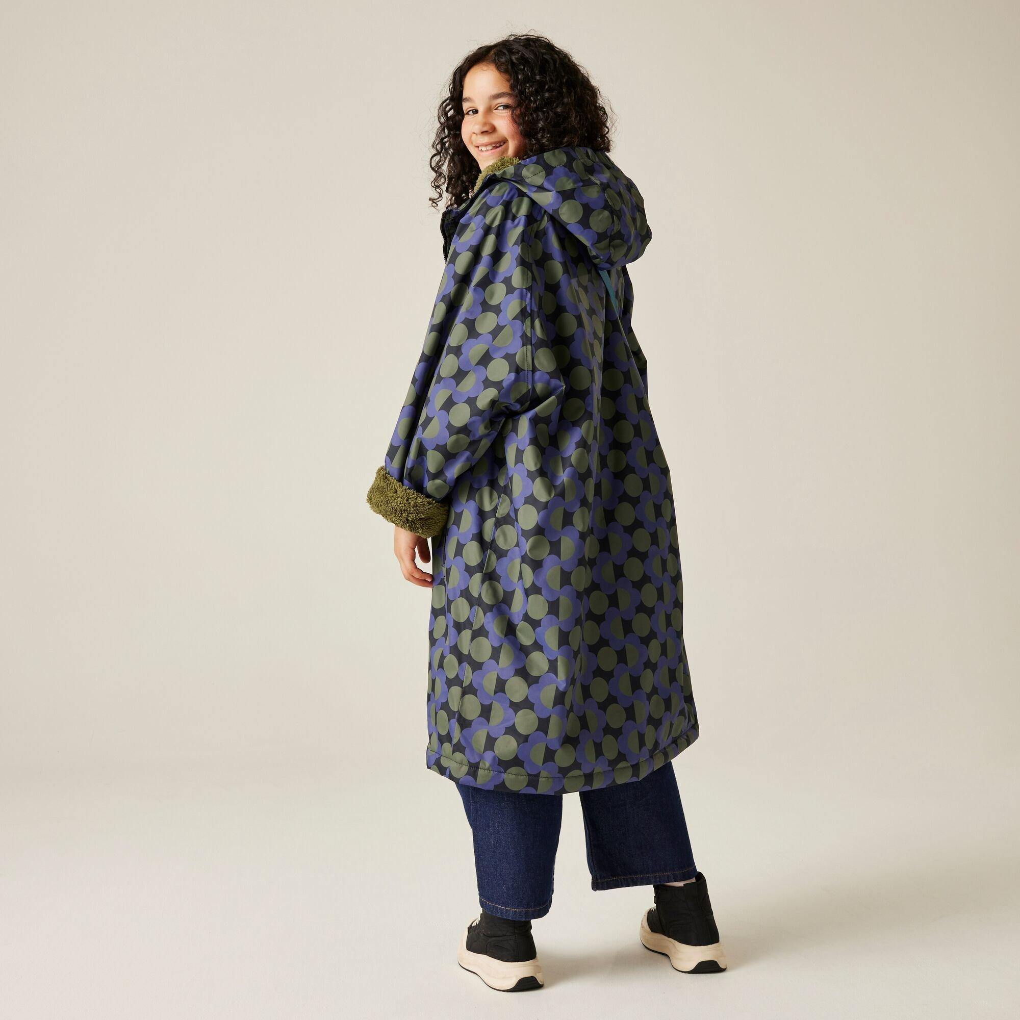Blue - Regatta - Kids Orla Changing Robe Hydrofort Robe - 2