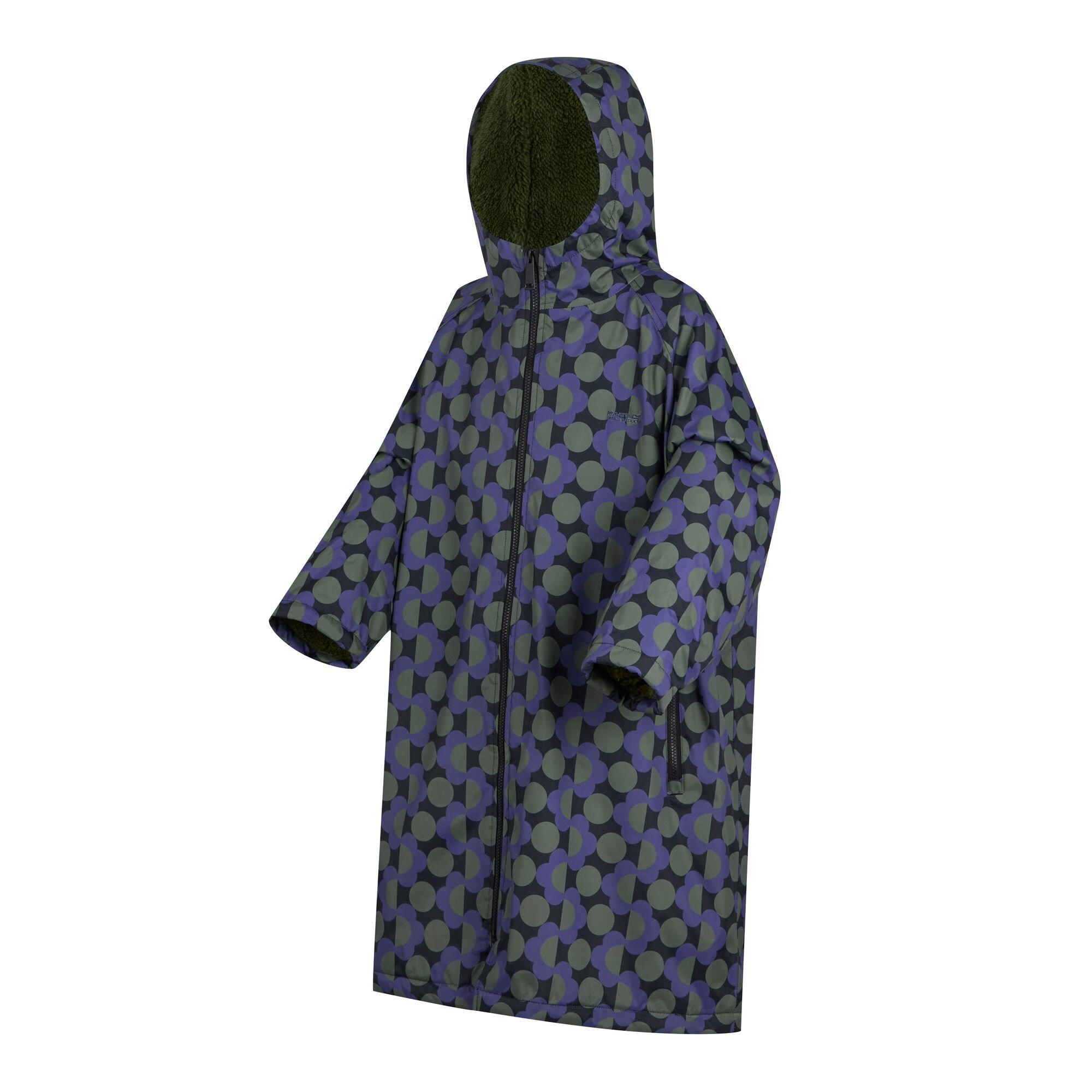 Blue - Regatta - Kids Orla Changing Robe Hydrofort Robe - 12
