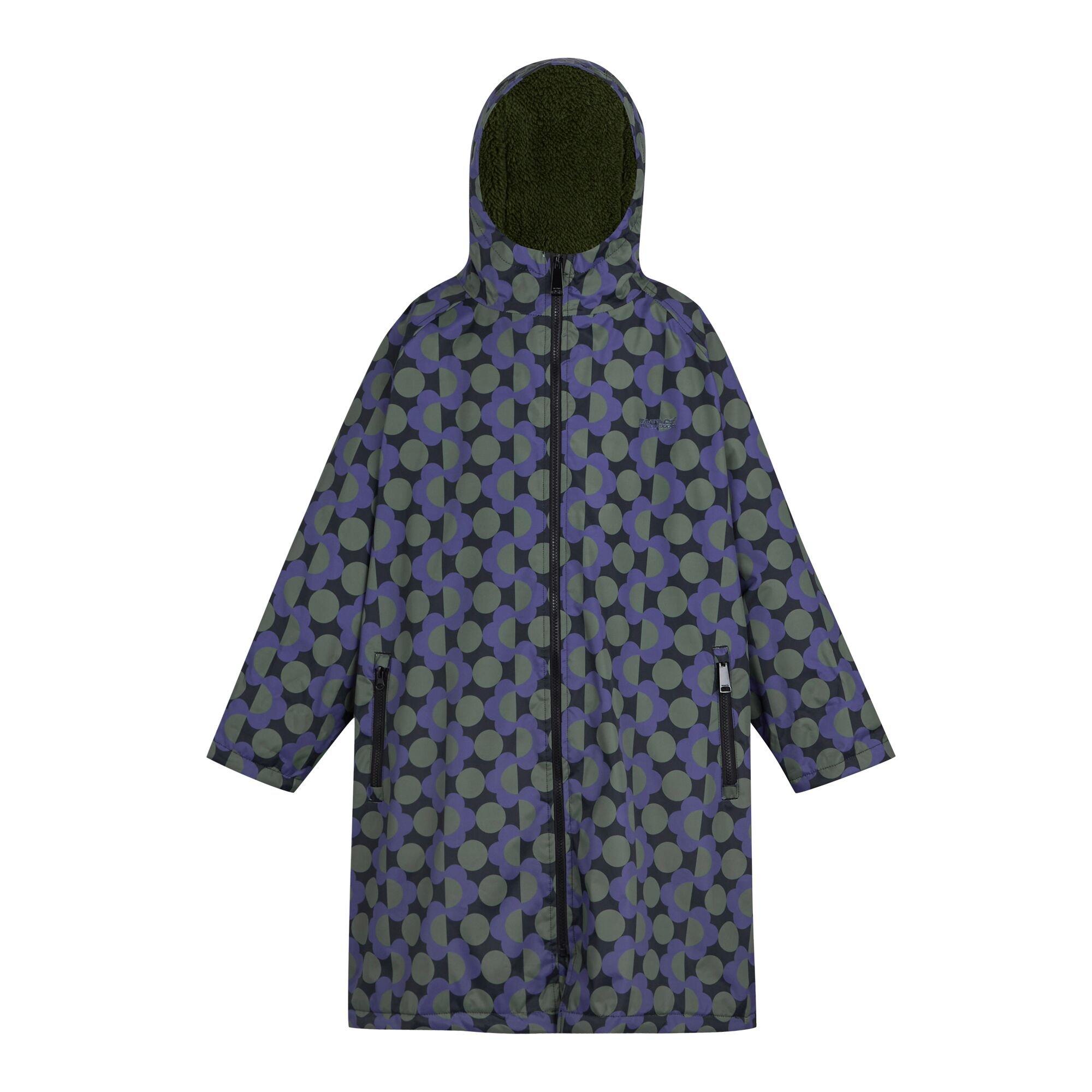 Blue - Regatta - Kids Orla Changing Robe Hydrofort Robe - 10
