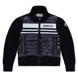 Moncler Padded Wool Cardigan Boys