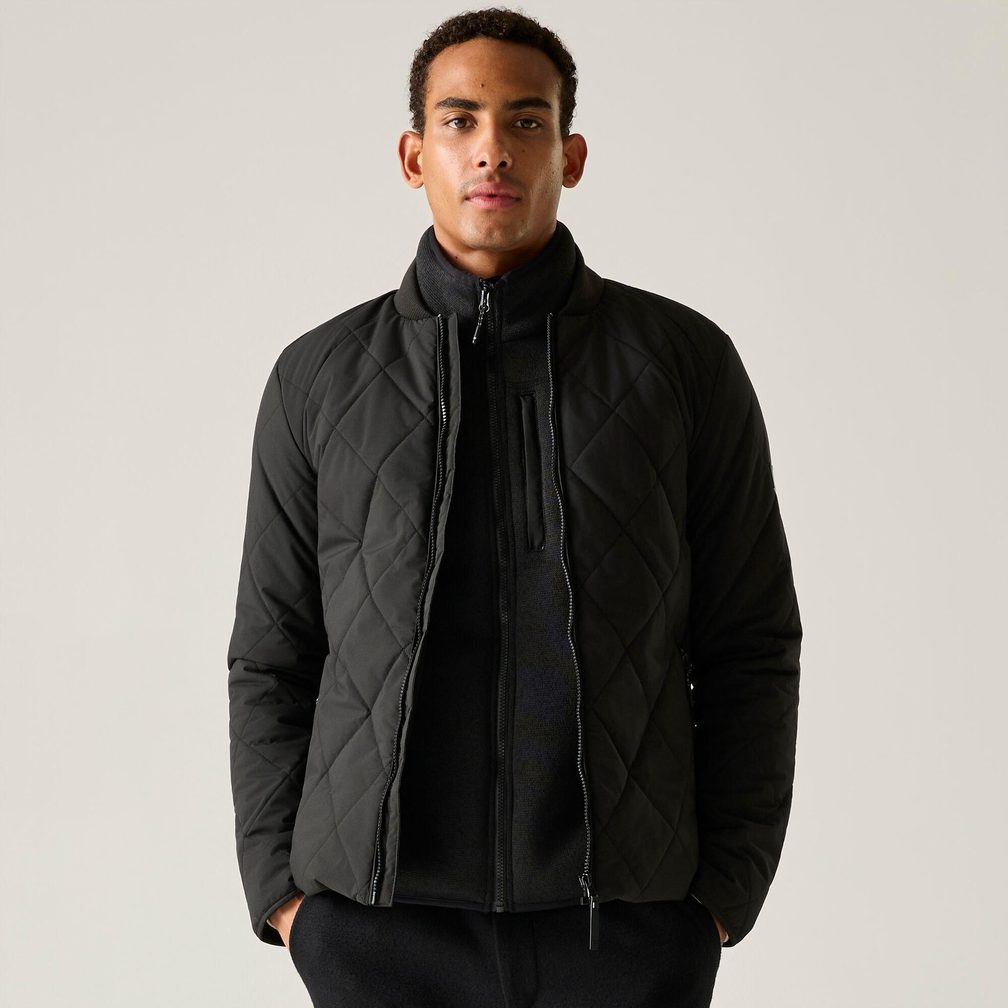 Black - Regatta - Mens Harvin Insulated Jacket - 1
