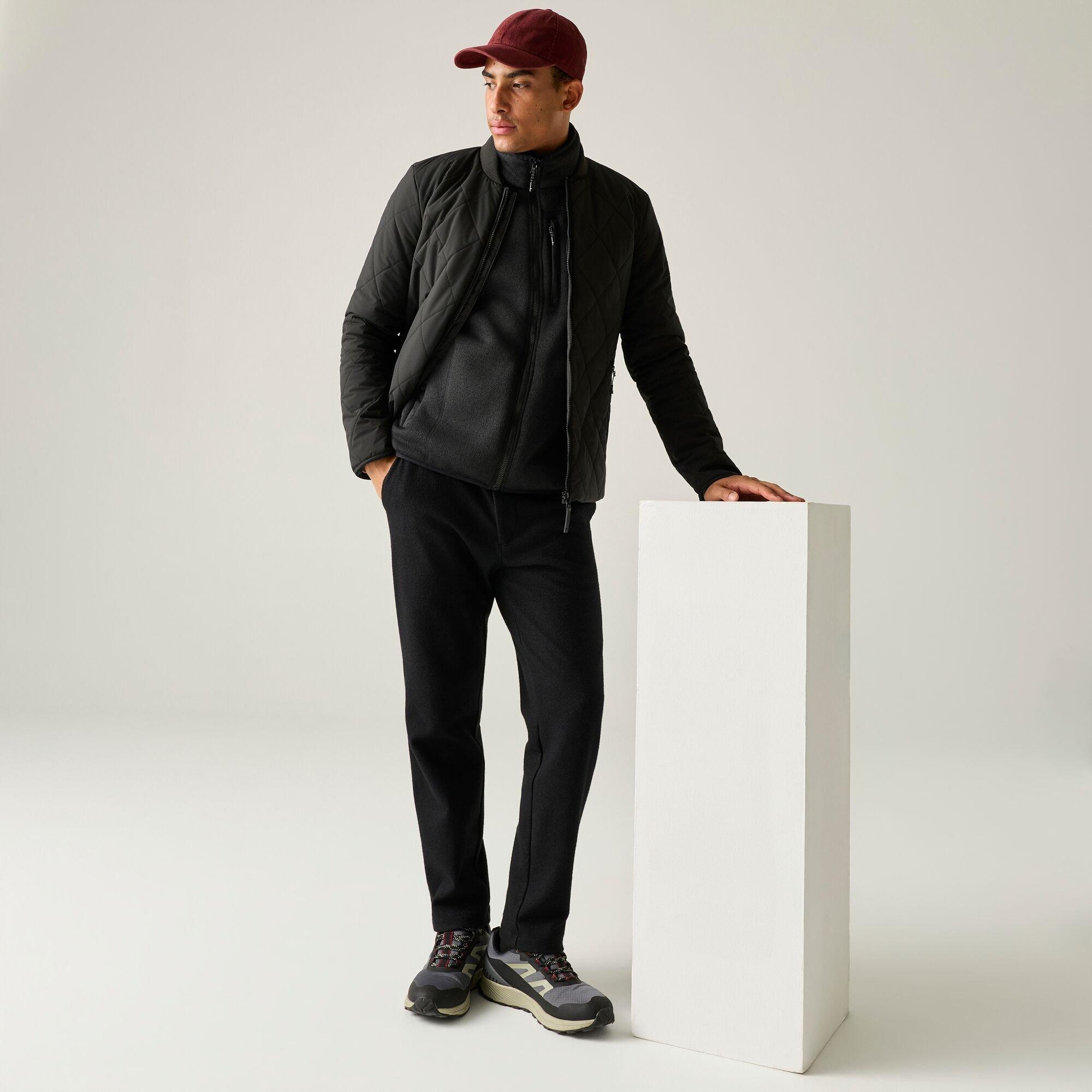 Black - Regatta - Mens Harvin Insulated Jacket - 2