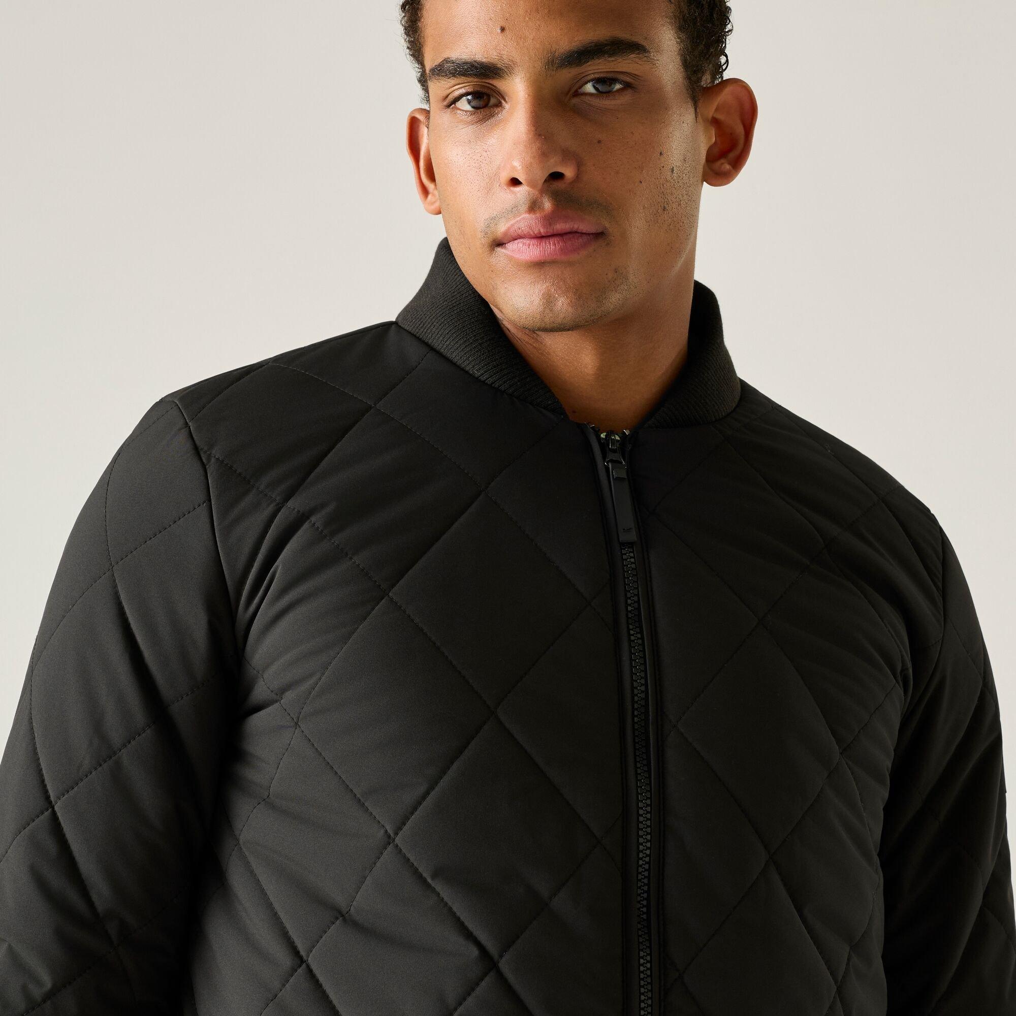 Black - Regatta - Mens Harvin Insulated Jacket - 5