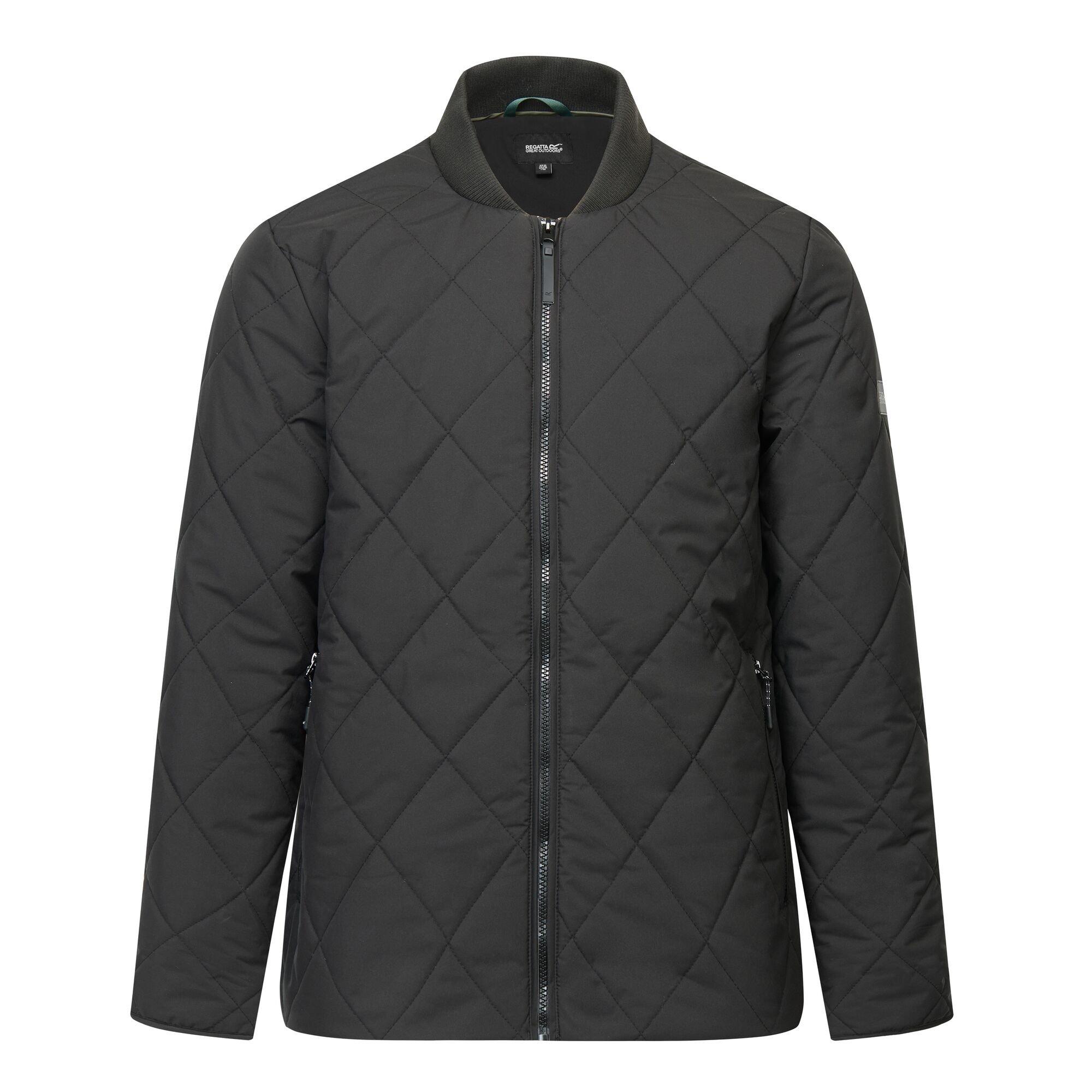 Black - Regatta - Mens Harvin Insulated Jacket - 8