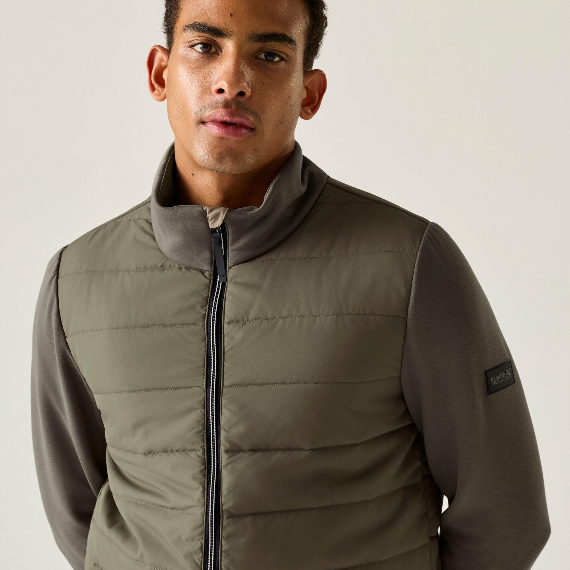 Smokey Olive - Regatta - Mens Waverhill Hybrid Insulated Jacket - 5