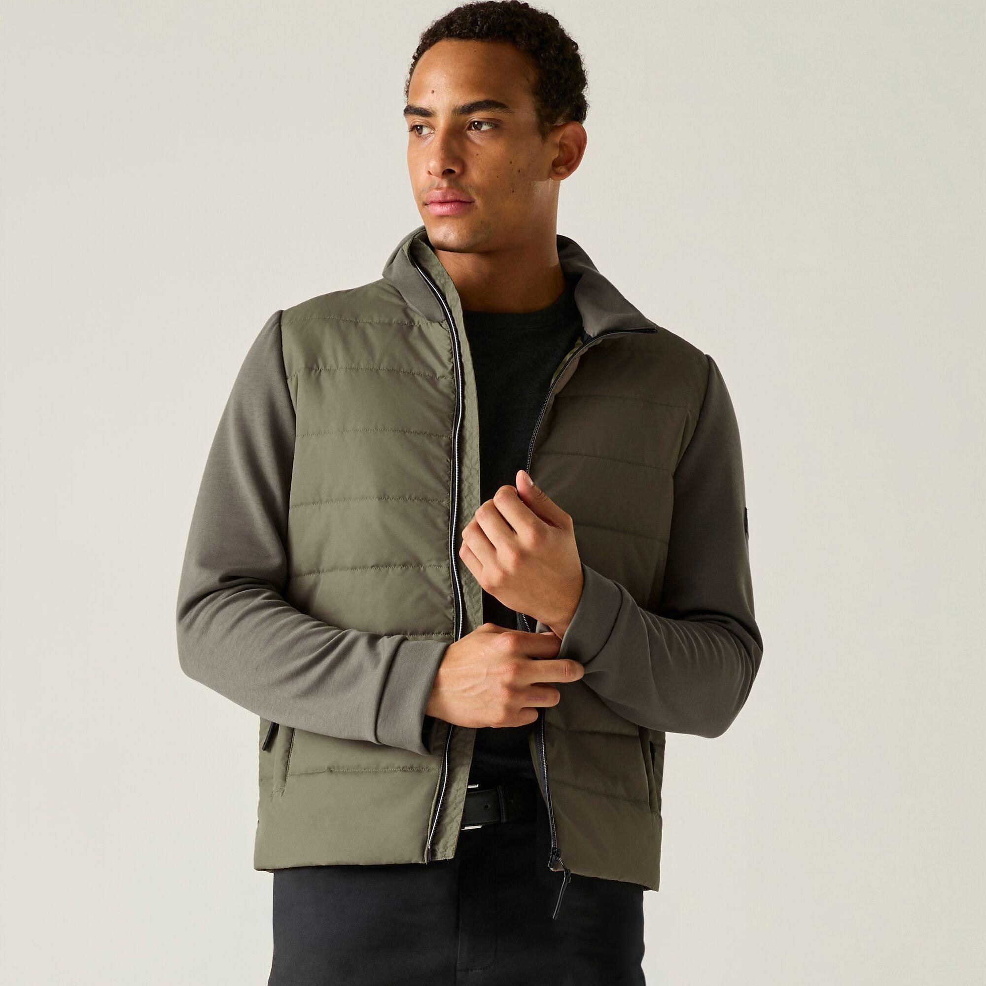 Smokey Olive - Regatta - Mens Waverhill Hybrid Insulated Jacket - 6