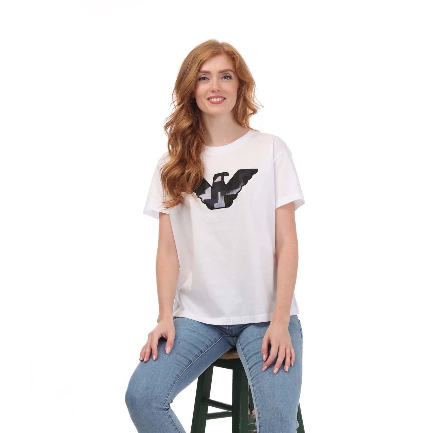 White - Armani - Regular-Fit T-Shirt - 4