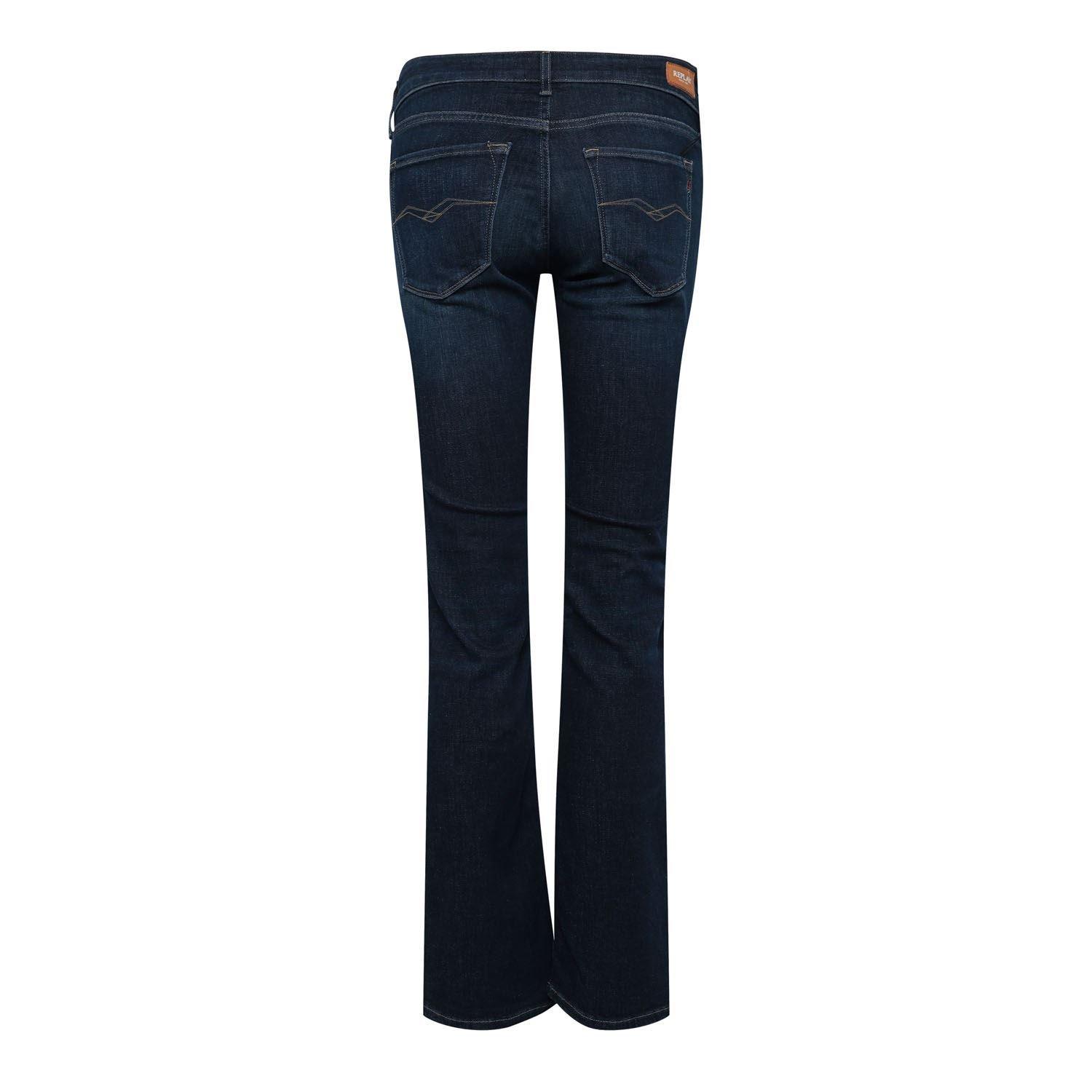 Blauw - Replay - New Luz Bootcut Jeans - 2
