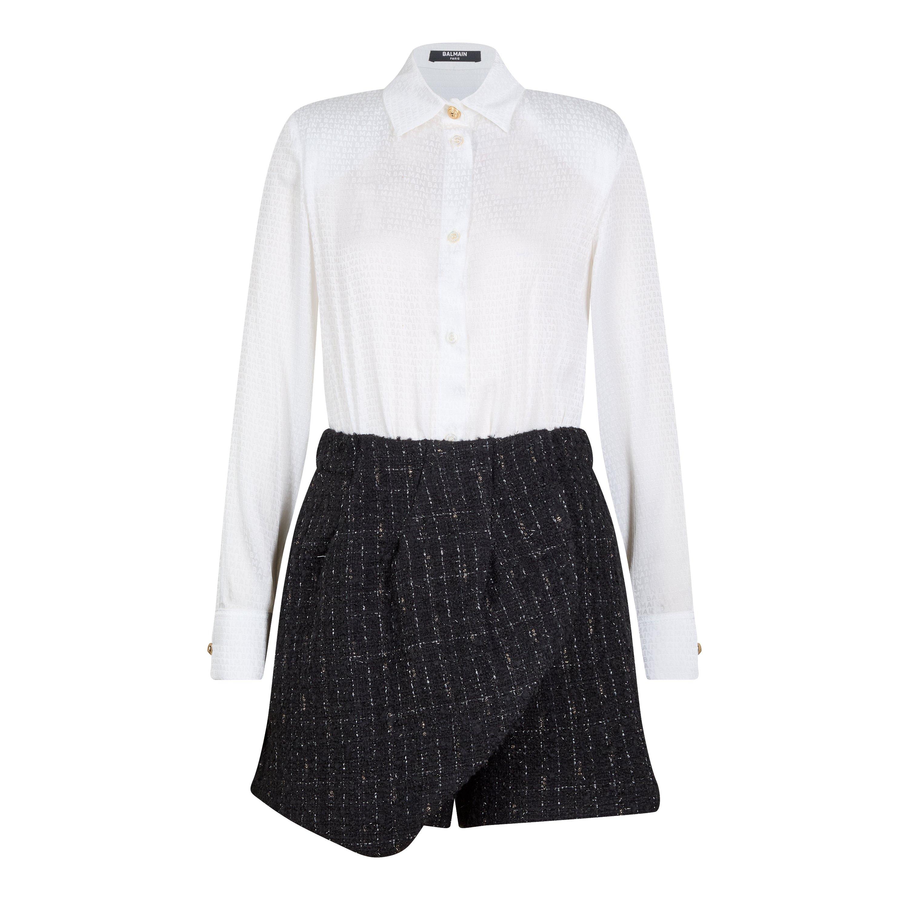 Balmain Kids' Logo Mini Dress