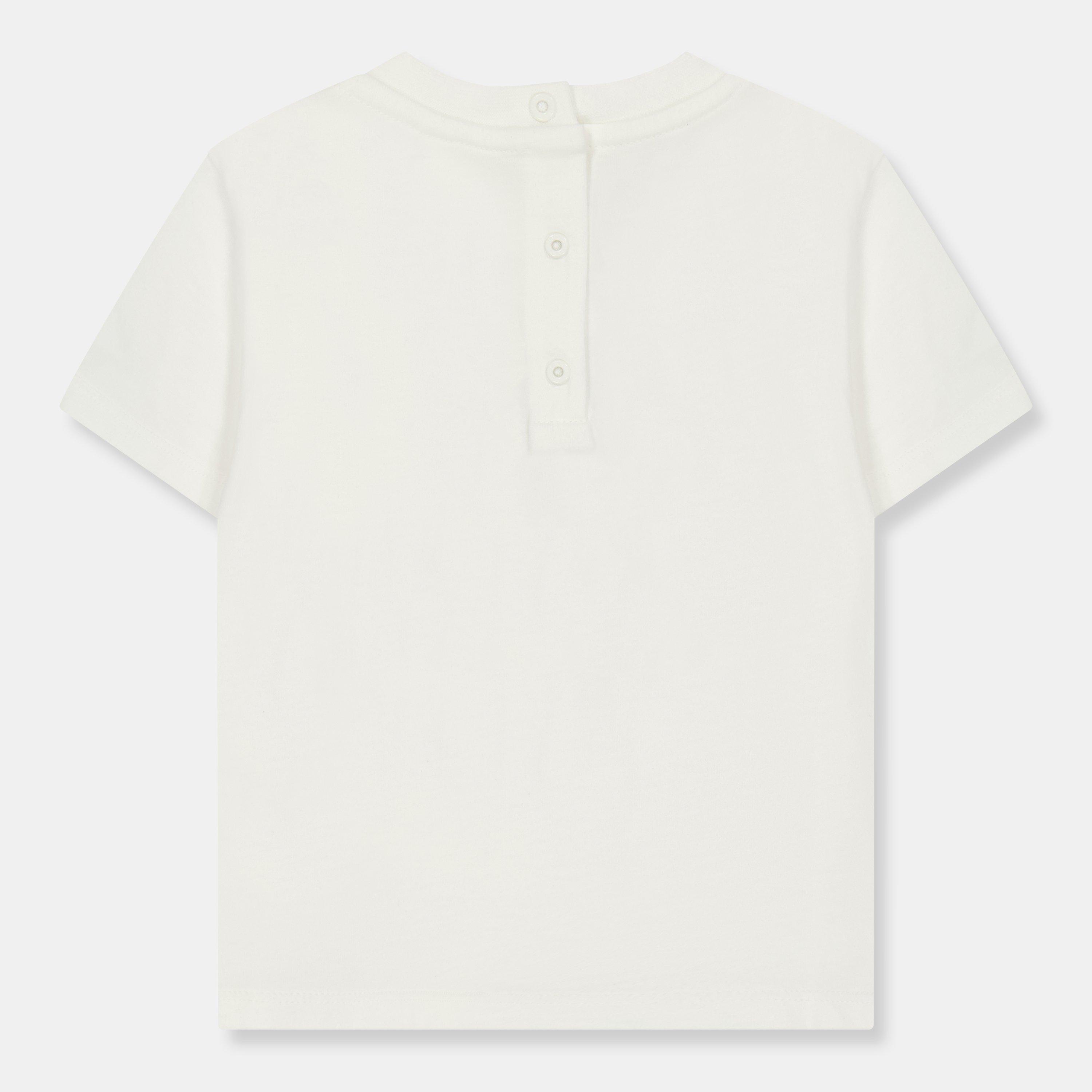 GessoCamelF1TJL - Fendi - Unisex Kids' Logo Regular Fit T-Shirt - 2