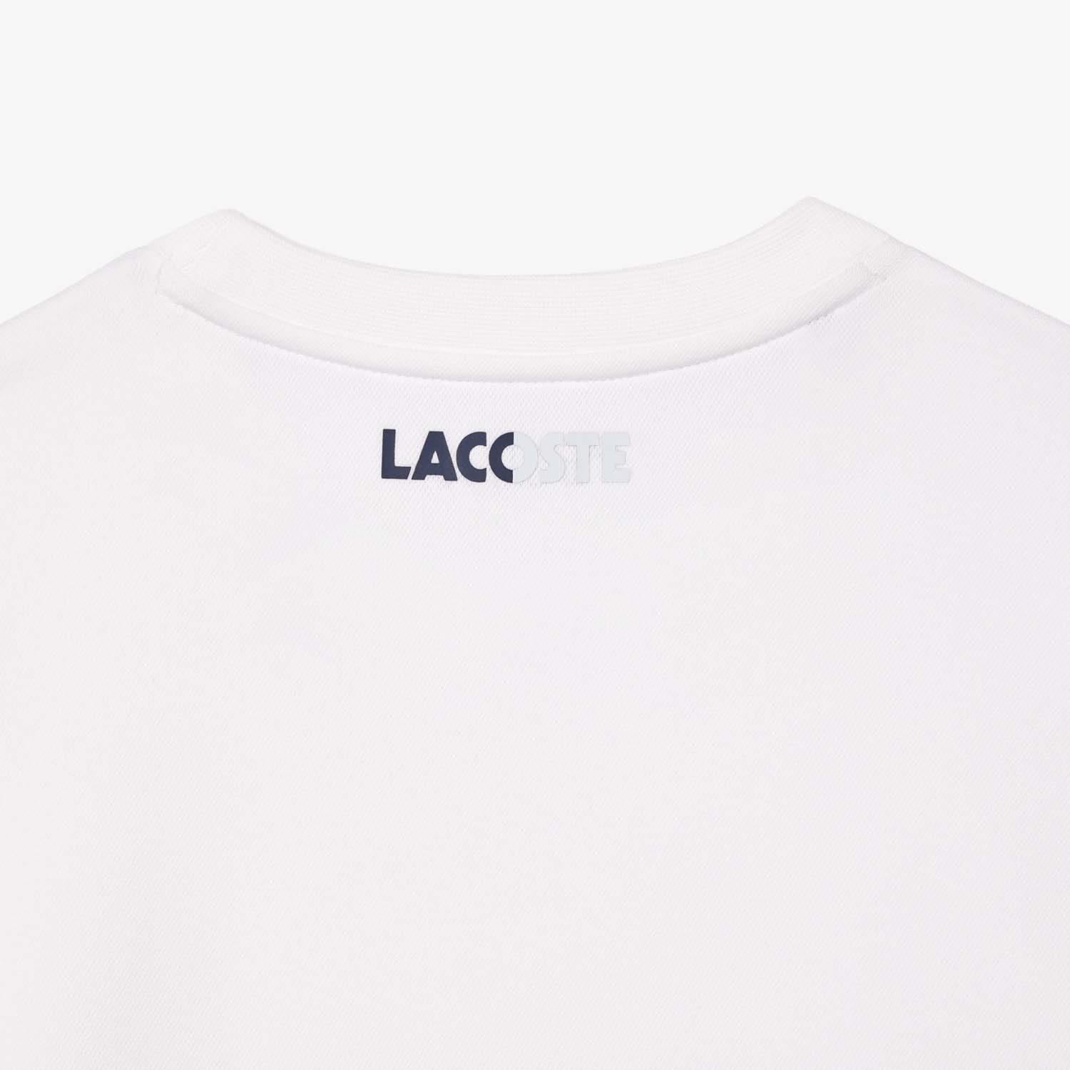 White Navy - Lacoste - Stretch Tennis Sweatshirt - 7