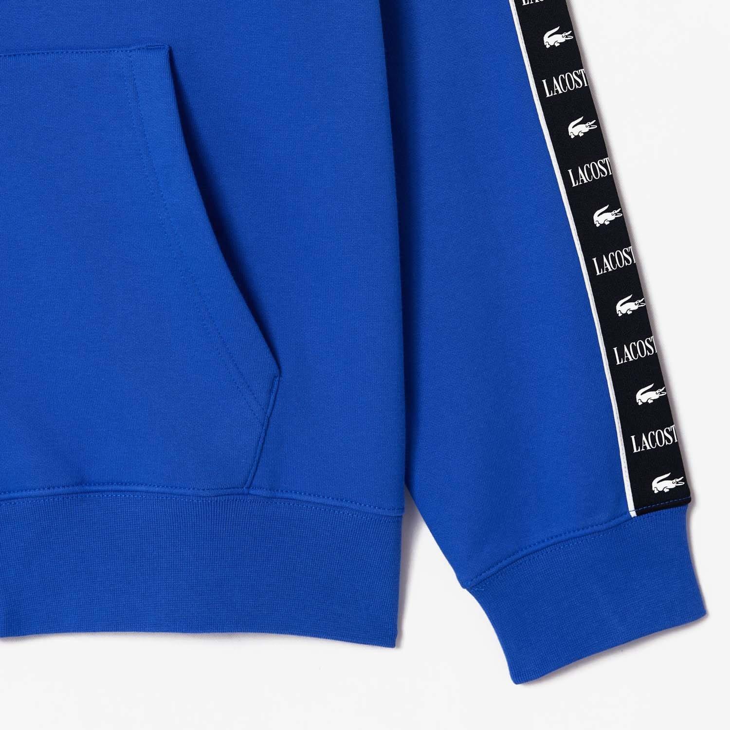 Blue - Lacoste - Zipped Jogger Hoodie - 5