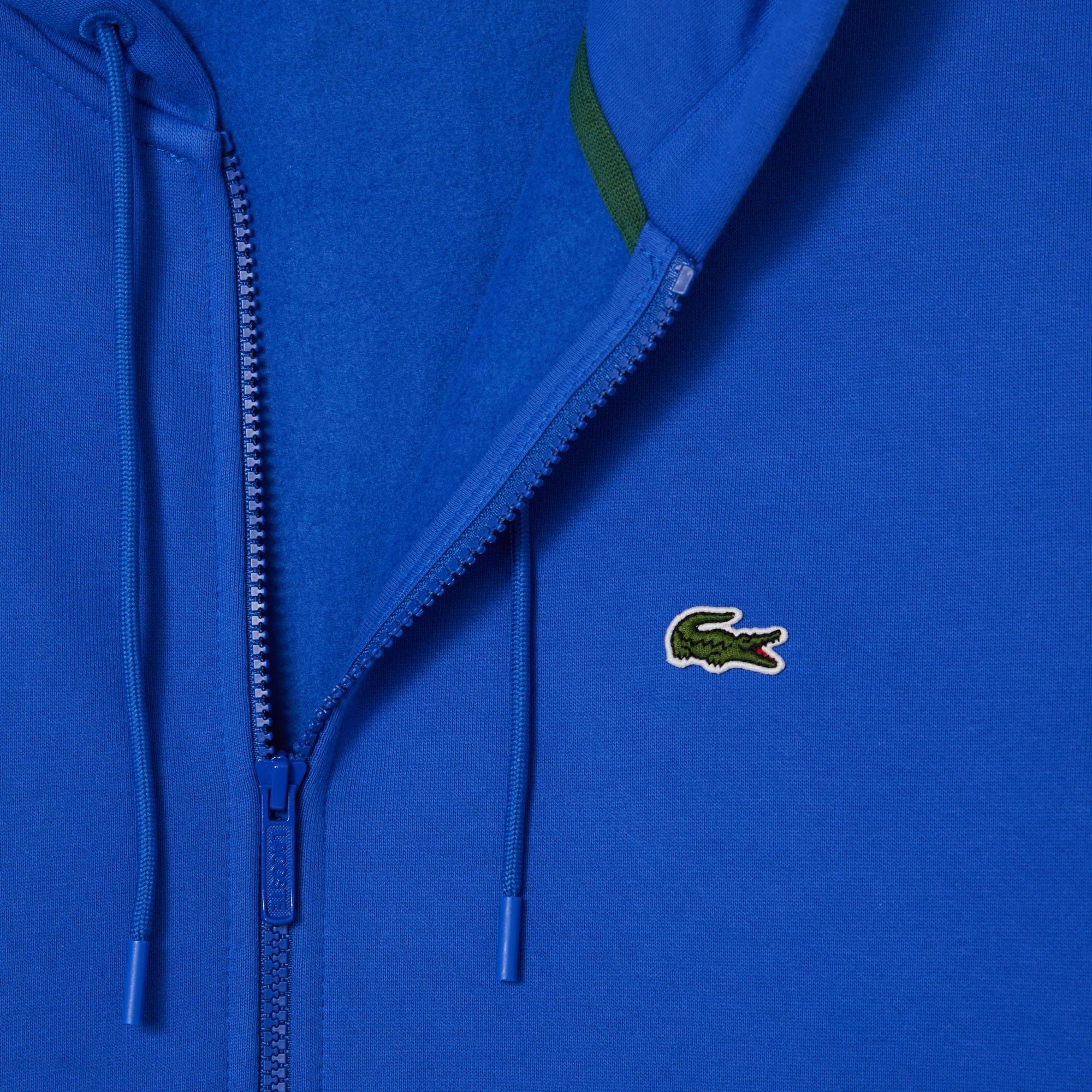 Blue - Lacoste - Zipped Jogger Hoodie - 6