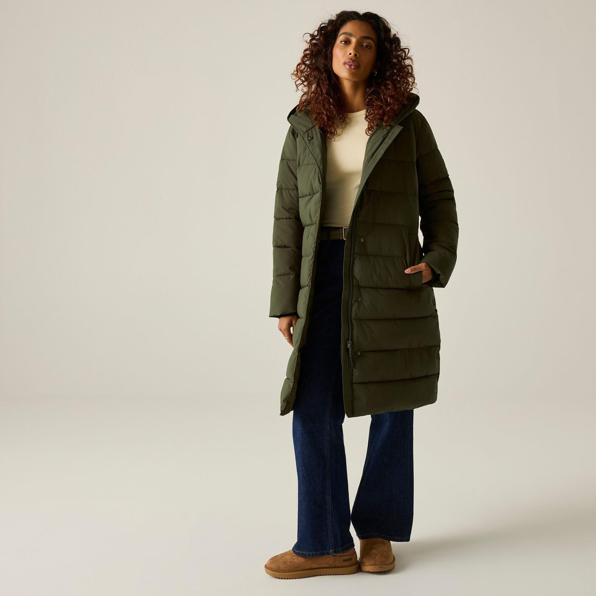 Dark Khaki - Regatta - Womens Nehiala Insulated Jacket - 1