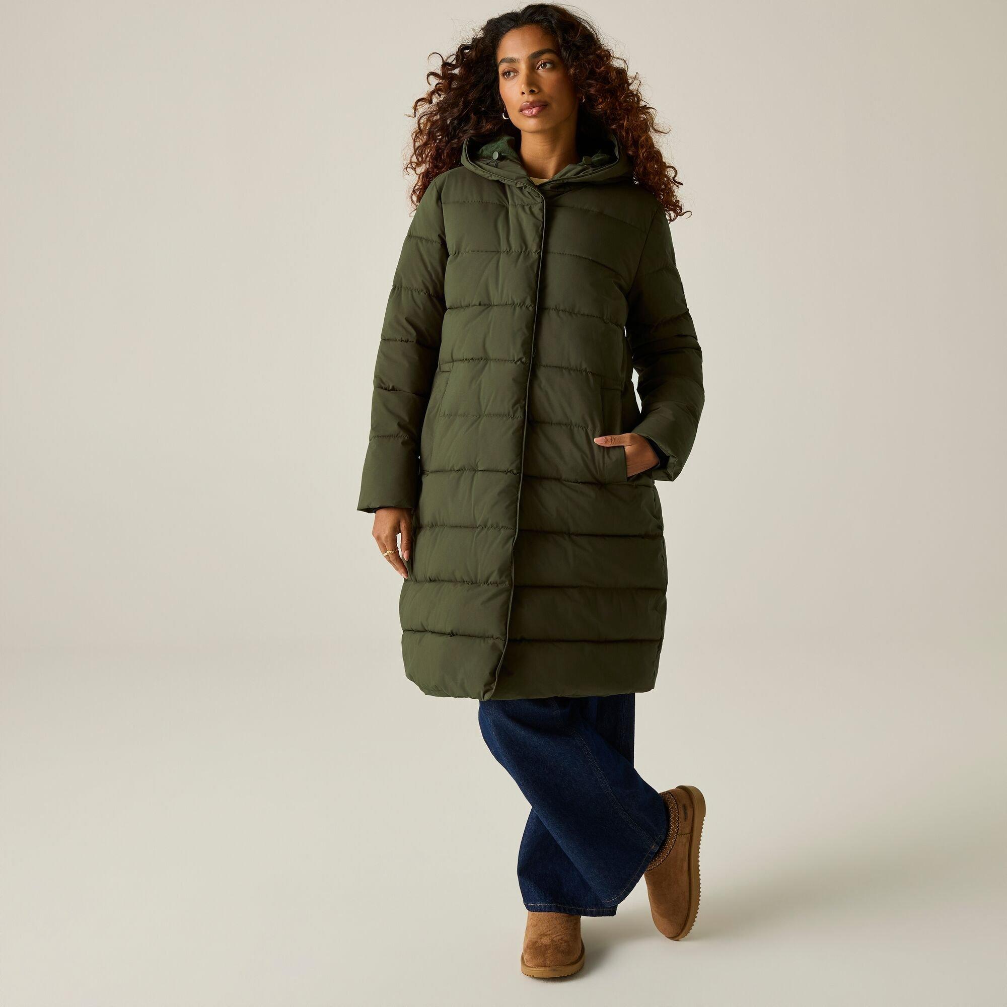 Dark Khaki - Regatta - Womens Nehiala Insulated Jacket - 4