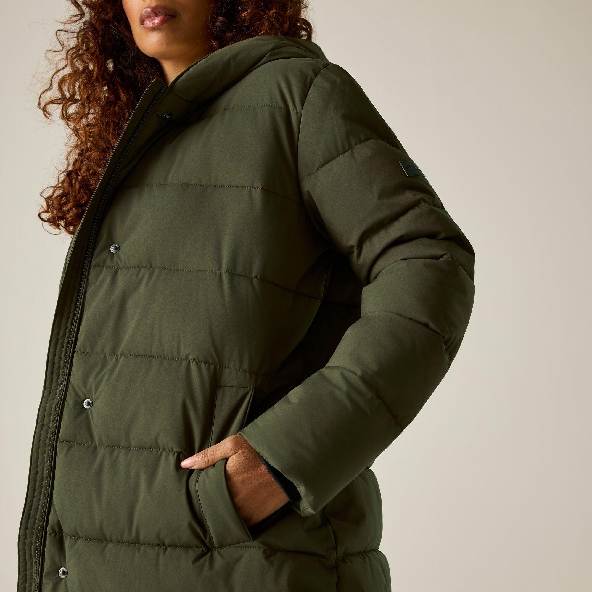 Dark Khaki - Regatta - Womens Nehiala Insulated Jacket - 6