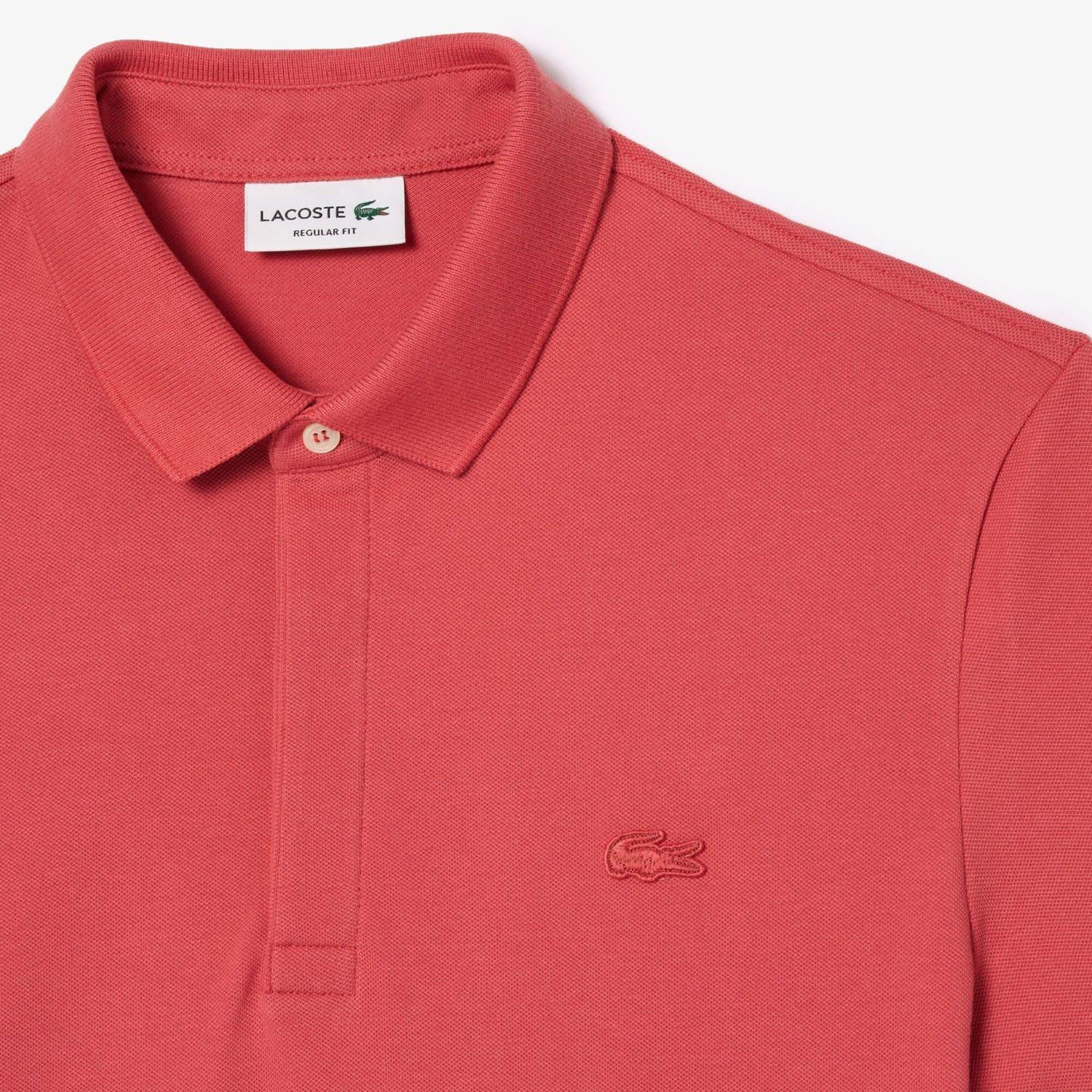 Red - Lacoste - Regular-Fit Paris Stretch Piqu¿ Polo Shirt - 6