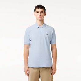 Lacoste Heathered Petit Piqu¿ Cotton Polo Shirt