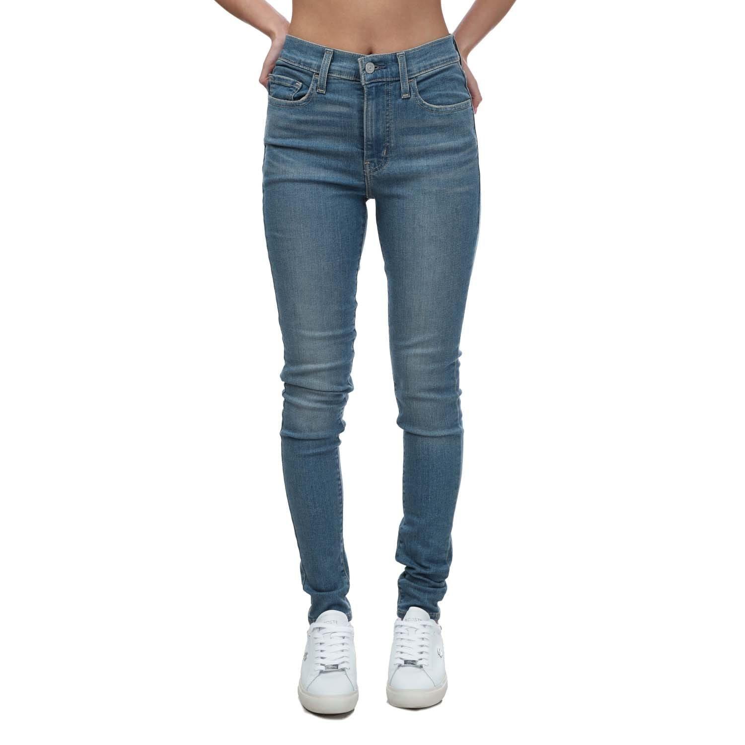 Levis Women's 720 High Rise Super Skinny-Fit Jeans - Light Blue - 26S