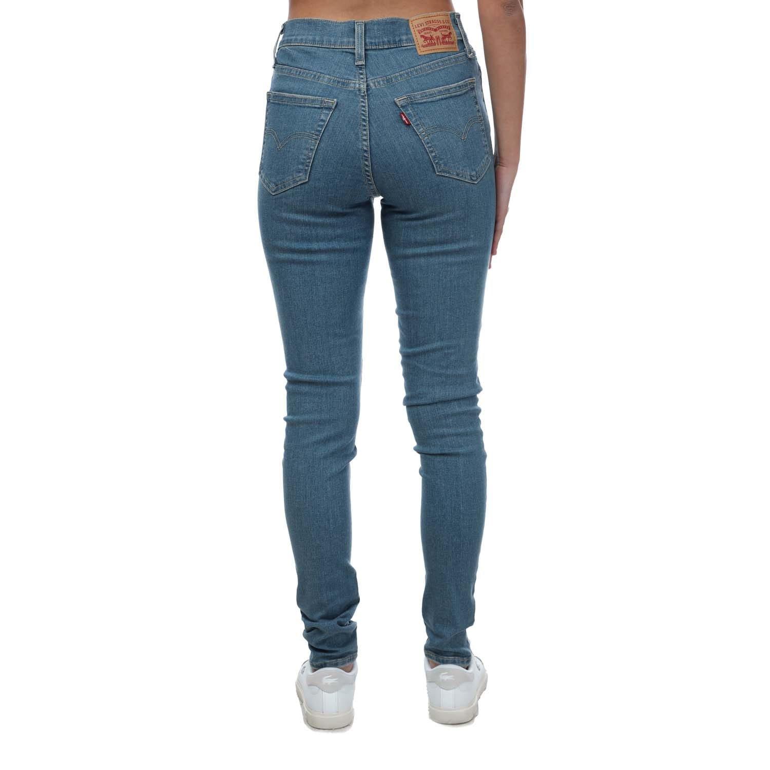 Lichtblauw - Levis - 720 High Rise Super Skinny-Fit Jeans - 4