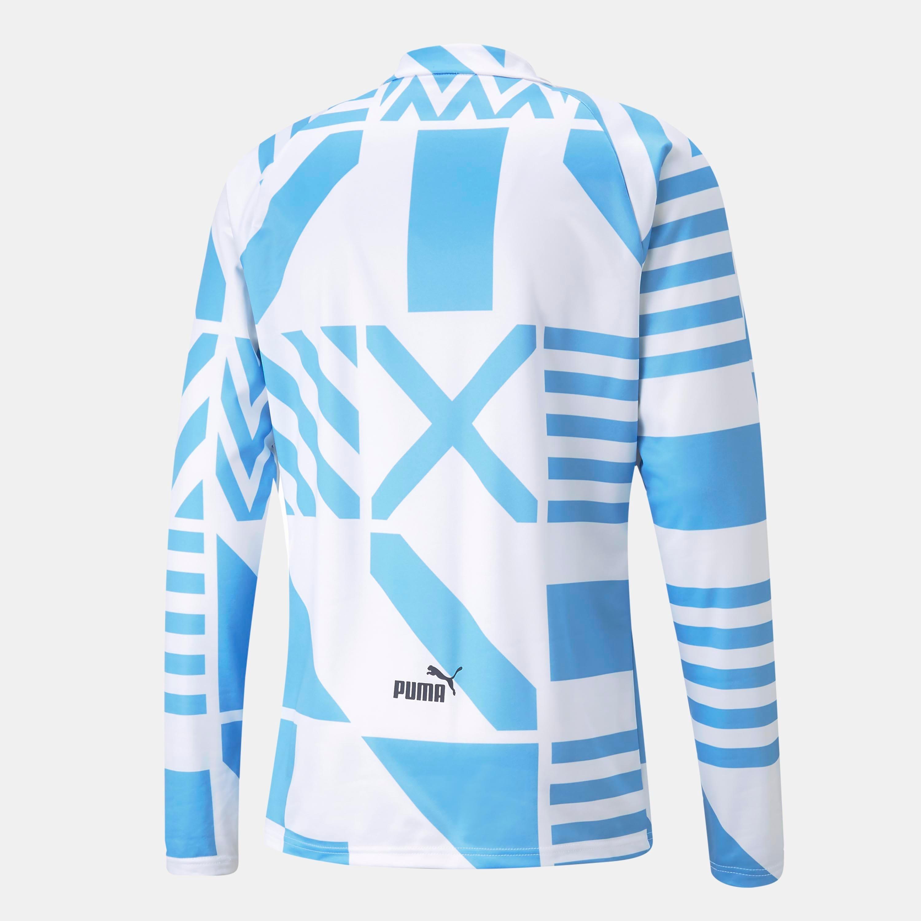 White Blue - Puma - Manchester City FC Pre-Match Sweatshirt - 2